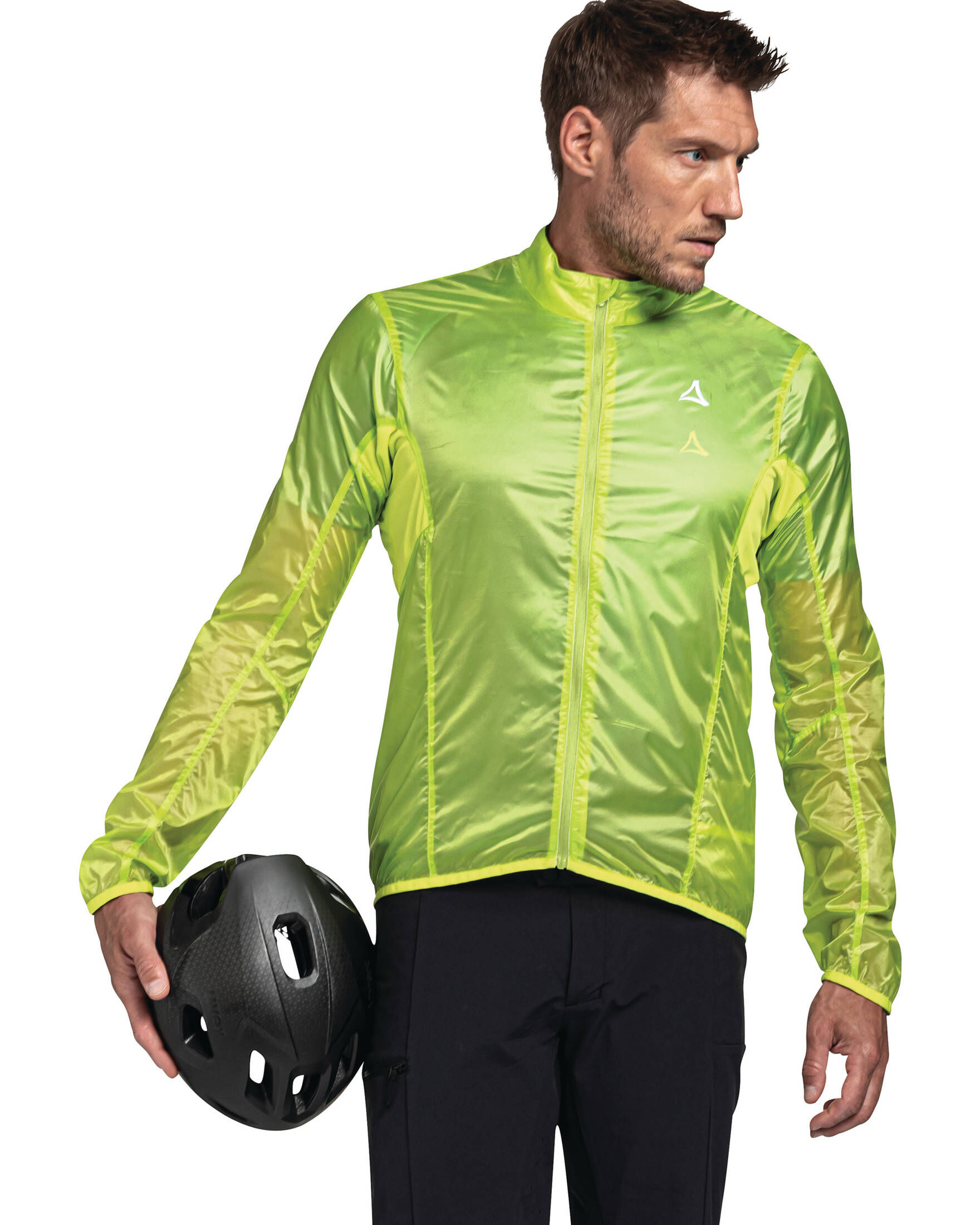 Veste Cycliste Vintage Néon Taille S – 80s/90s – Style Rétro Biker