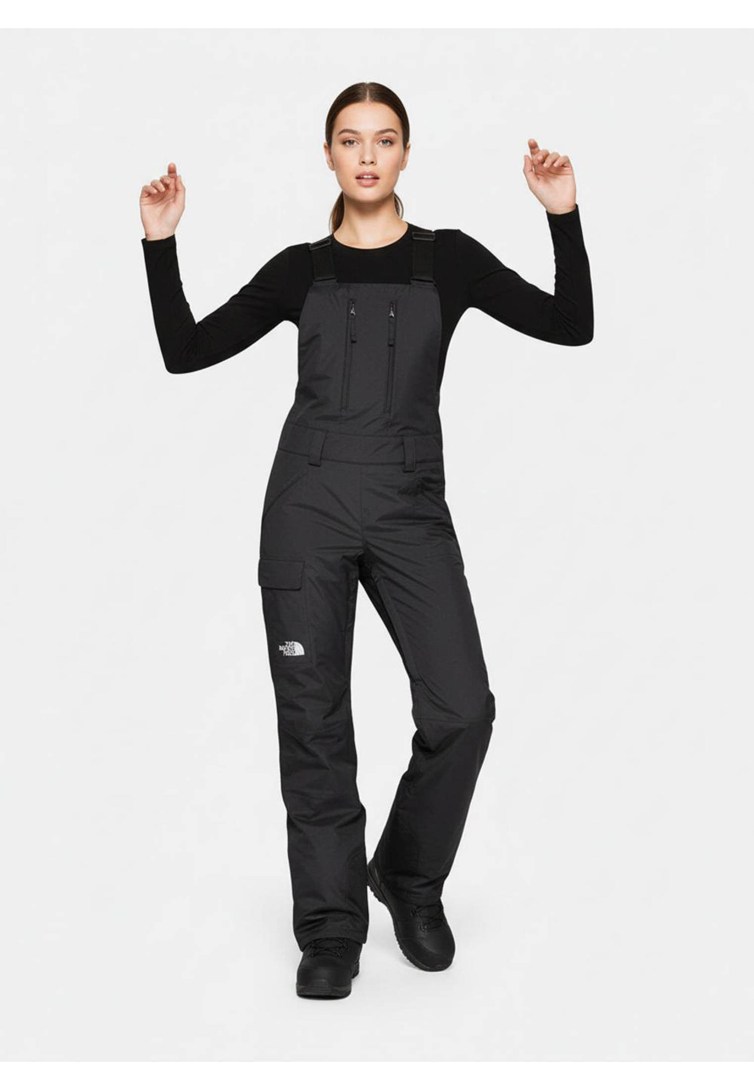 The North Face Damen Skioverall FREEDOM BIB In Schwarz Kaufen Engelhorn the-north-face-damen-skioverall-freedom-bib-in-schwarz-kaufen-engelhorn