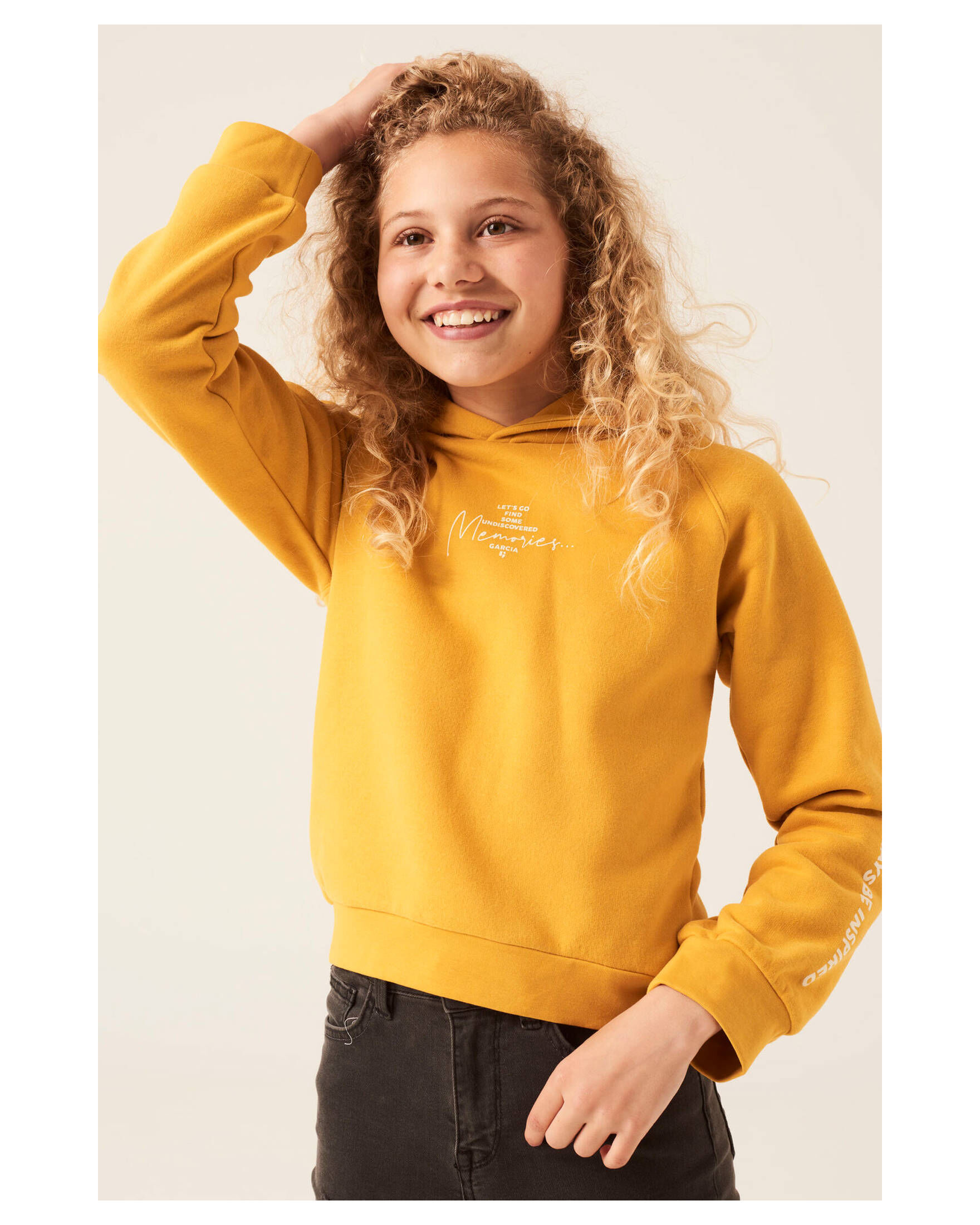Garcia Mädchen Sweatshirt - Bequemer Pullover Für Mädchen
