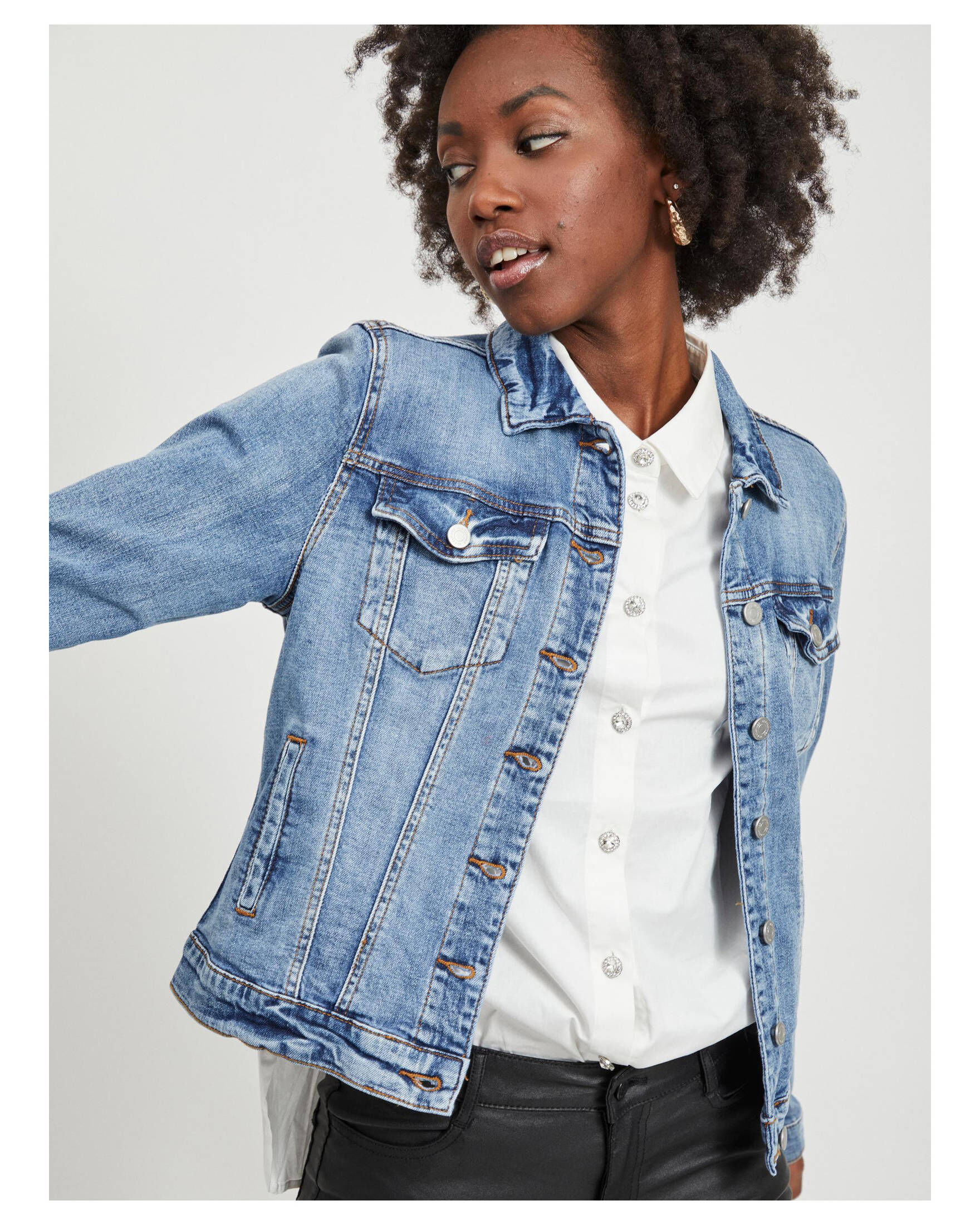 Vila Damen Jeansjacke \