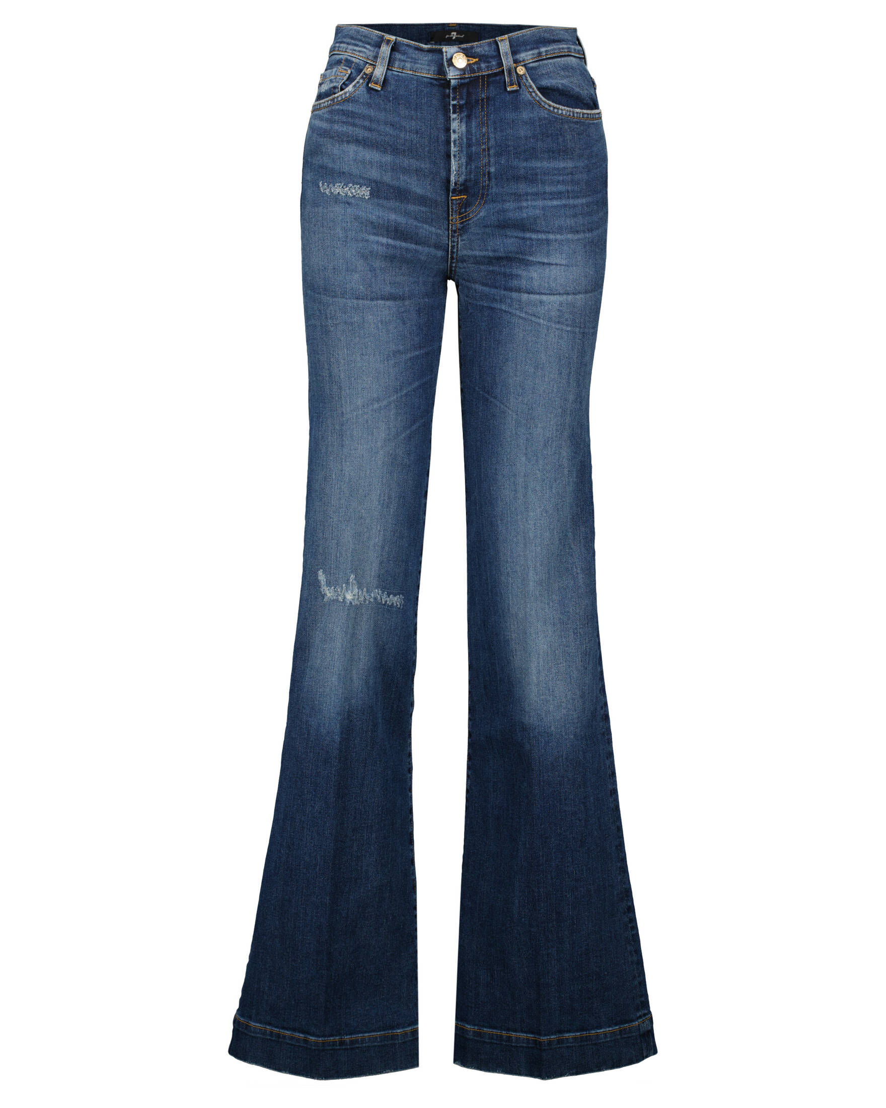 Jeans Bootcut 7 For All Mankind Pour Femme - Taille 36, Noir Décontracté, Occasion Bon état