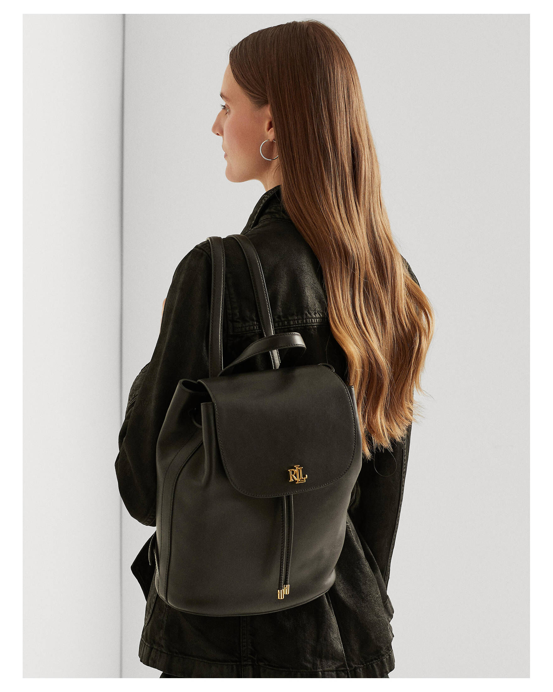 Lauren Ralph Lauren Damen Lederrucksack kaufen engelhorn