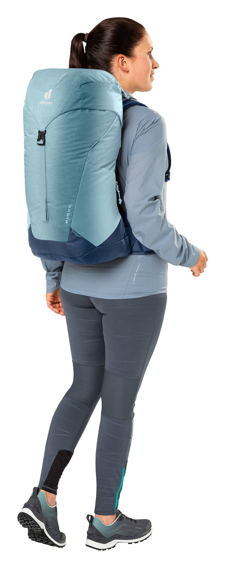 BEMYGREENBAG Wanderrucksack 40 Liter, Wasserdicht & Leicht – Faltbar, Für Outdoor, Sport & Alltag