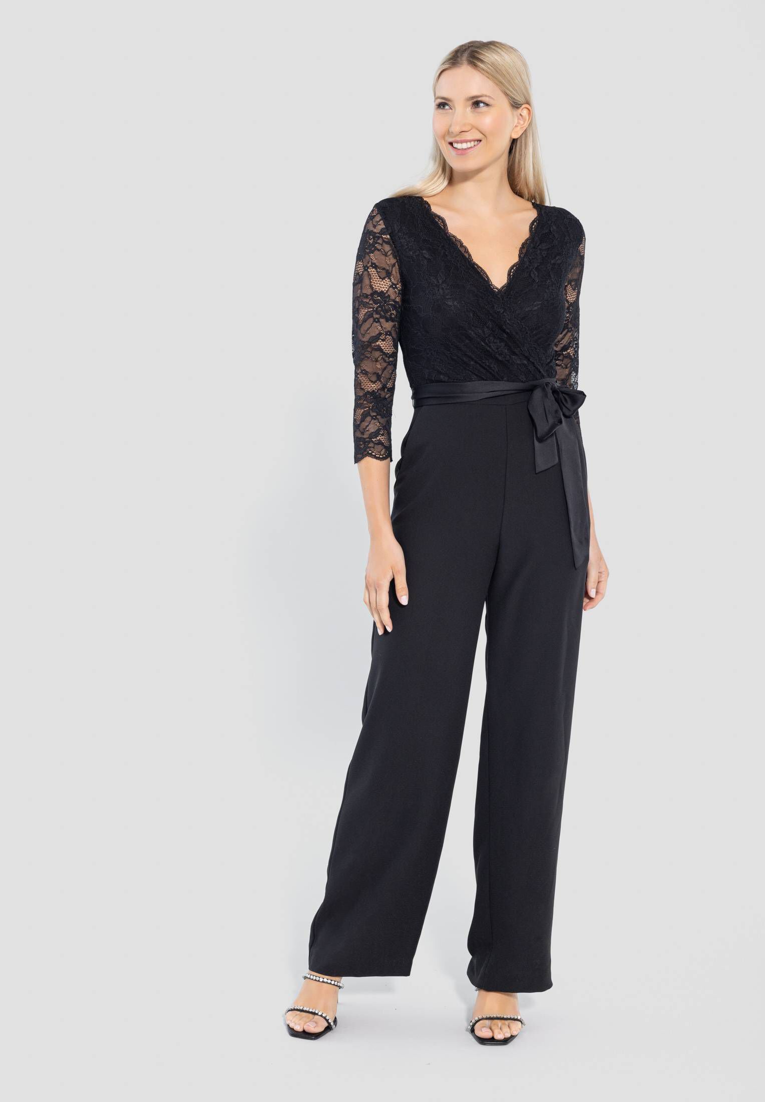 Swing Damen Jumpsuit 3/4Arm in Schwarz kaufen engelhorn