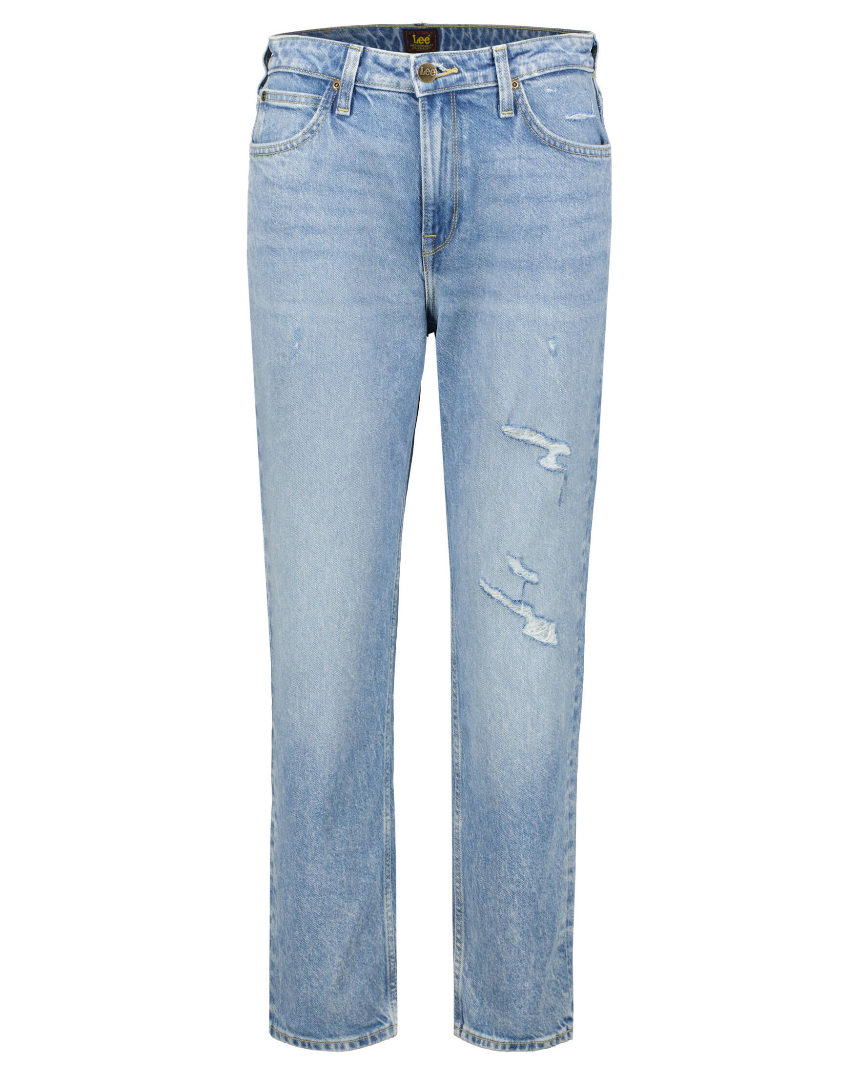 Lee CAROL - Jeans Straight Leg - Evergreen/grün