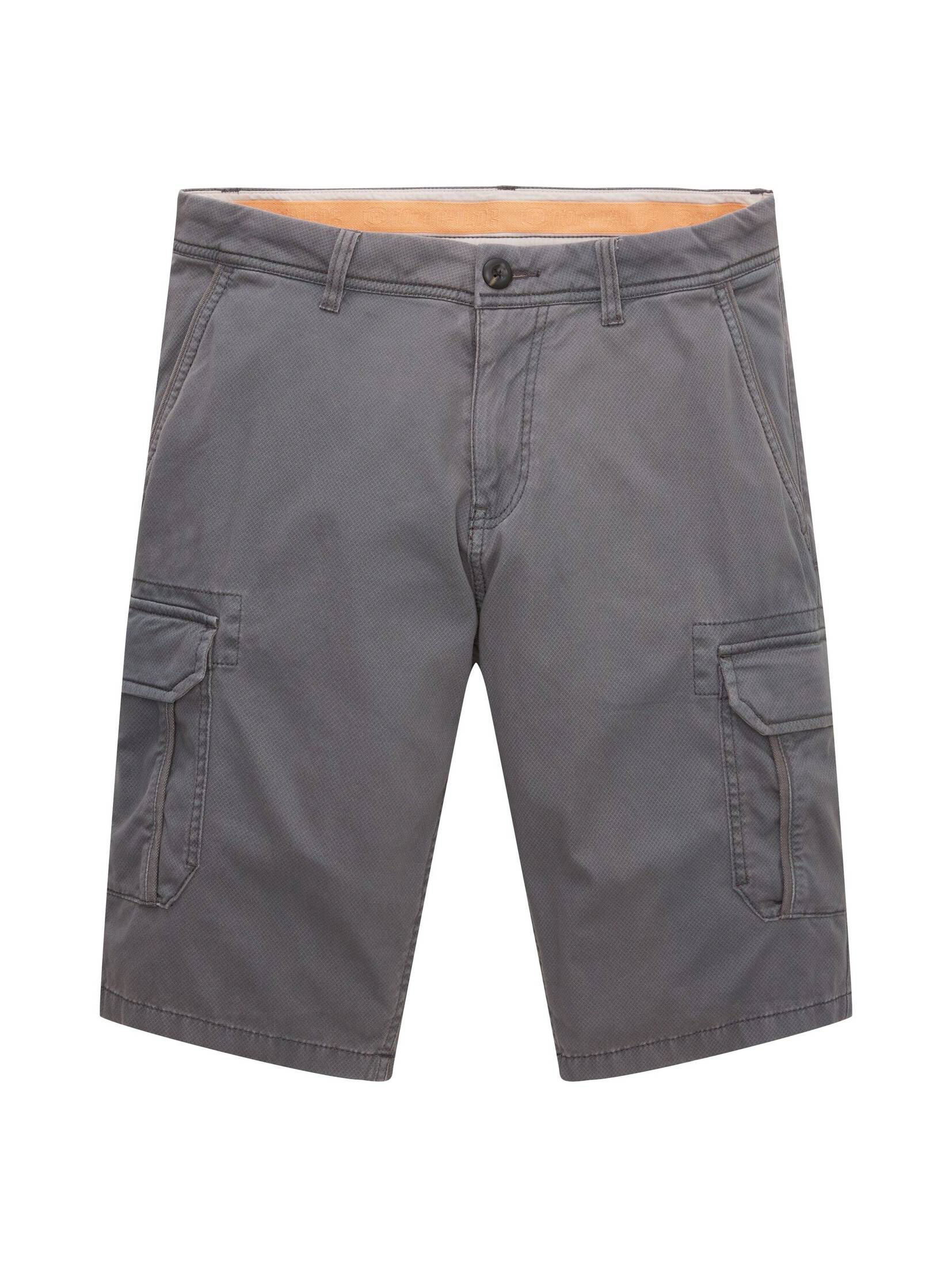 s.Oliver regular cargo short antraciet | wehkamp