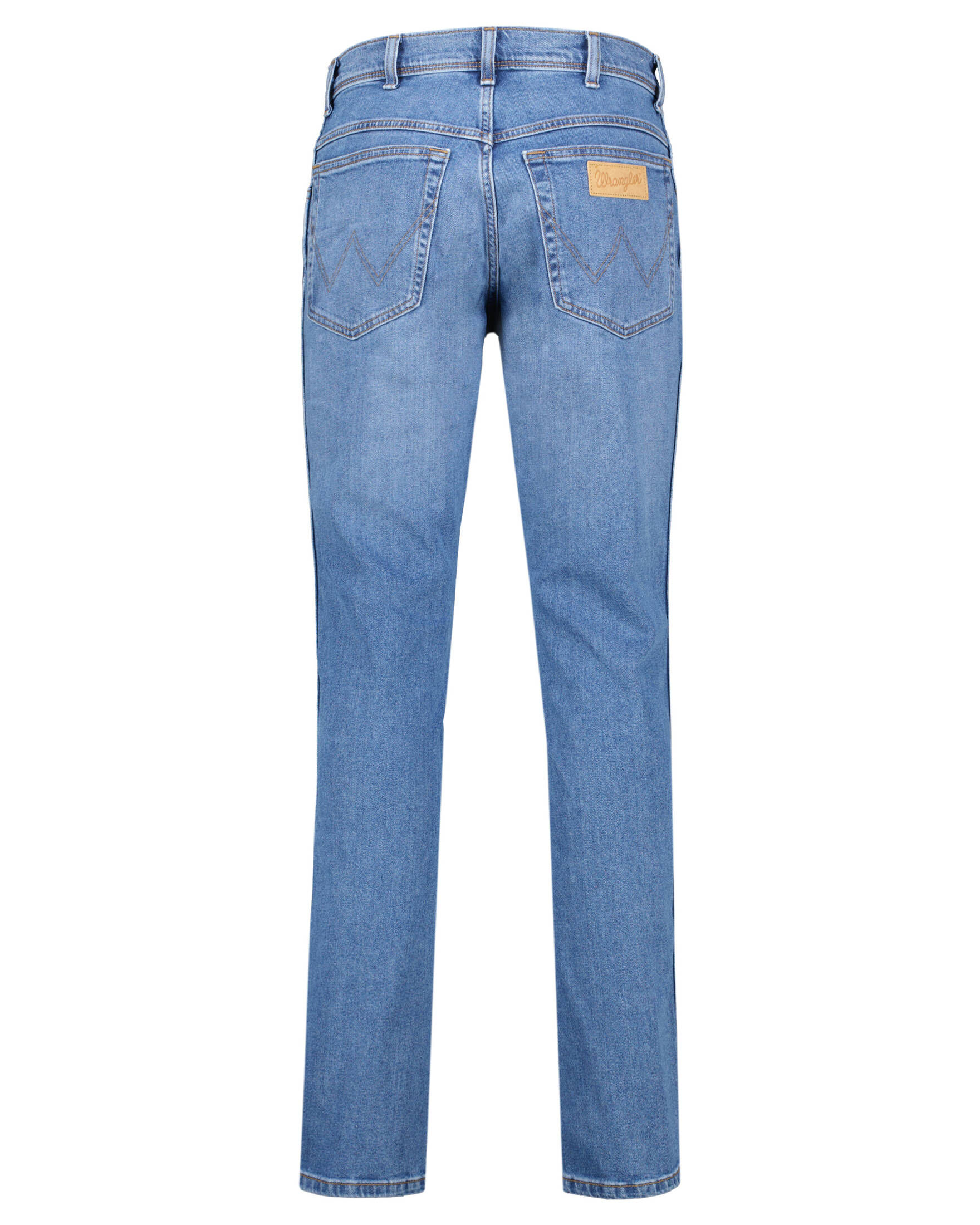 Wrangler Texas Stretch Herren Jeans Regular Fit Inkl. Gürtel (W42/L32