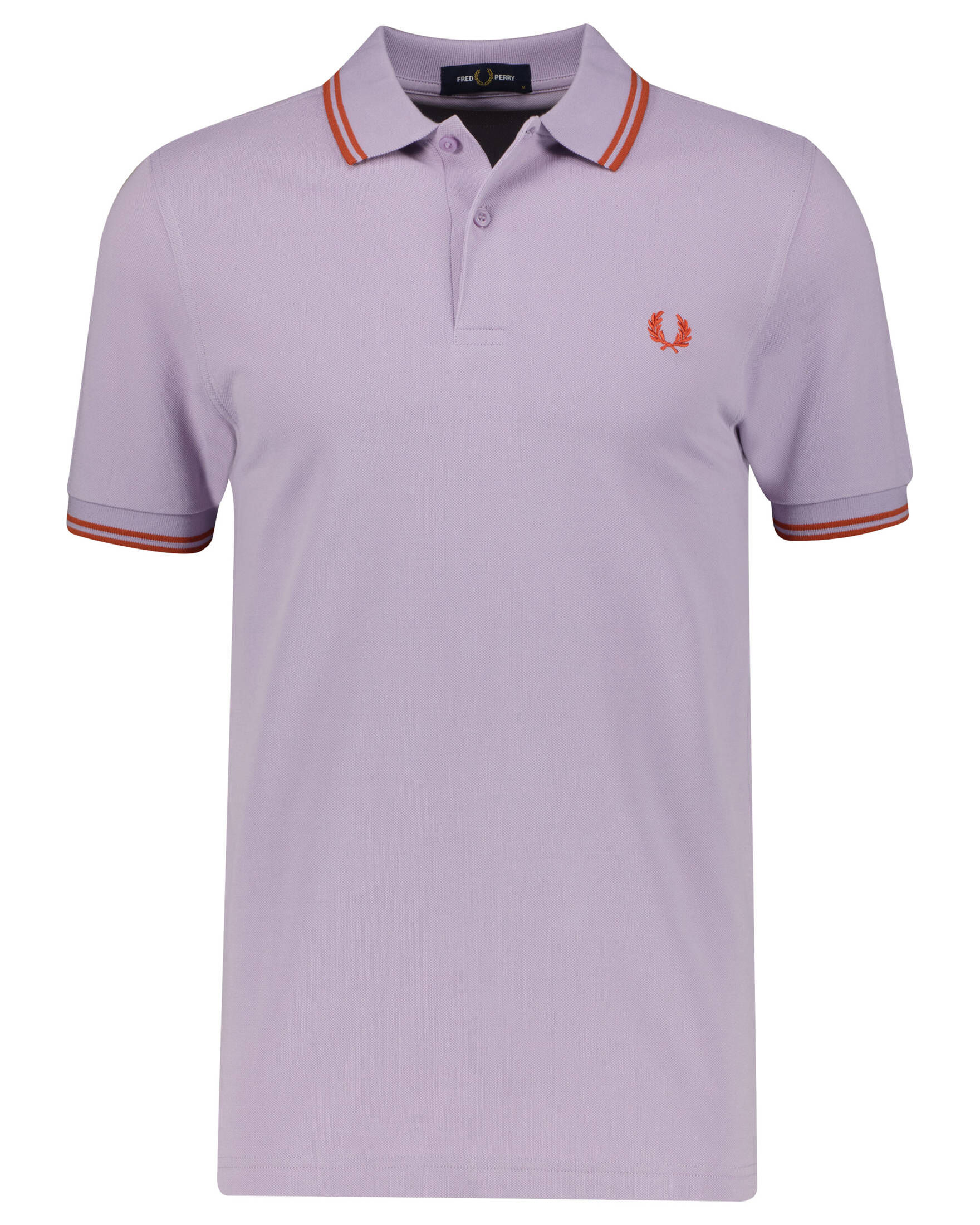 Produktbild von Fred Perry Herren Stripe Collar Kurzarm Polohemden Dunkelsteingrau