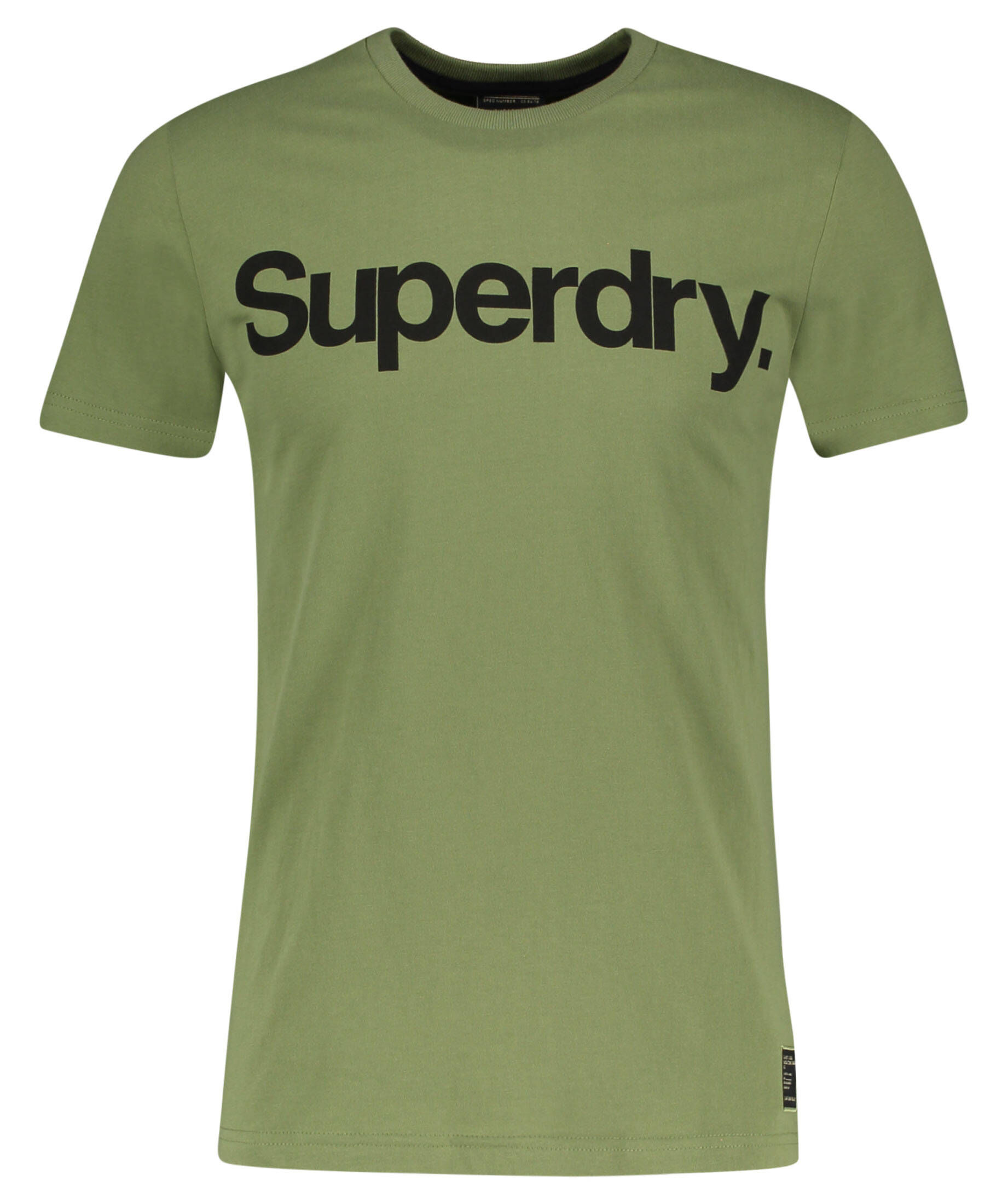 Superdry Herren T-Shirt Track Field | Schmale Passform & Strukturierte Grafik | 220 G/m² Baumwolle