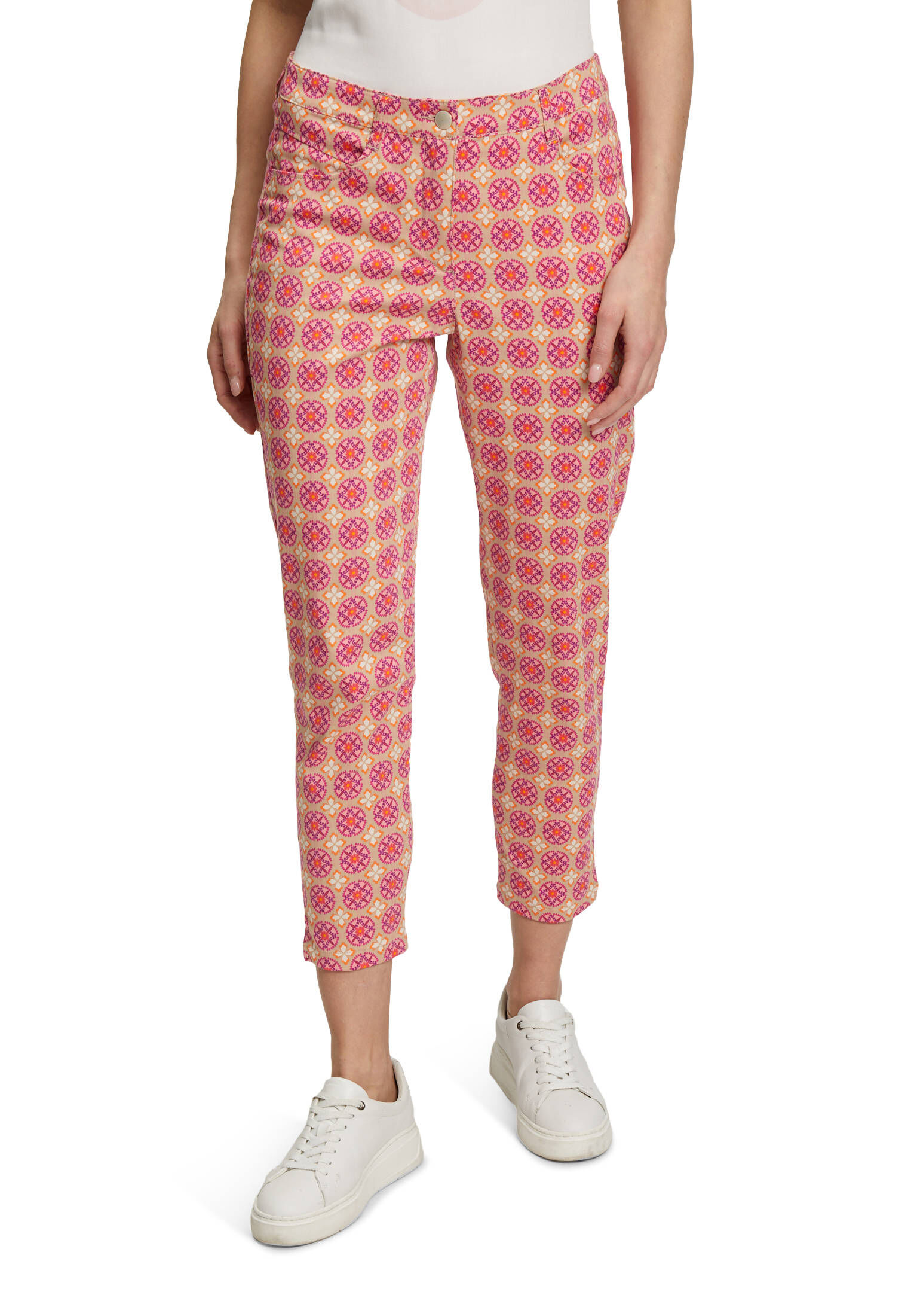 Damen Sommerhose Mit Seitenstreifen - Leicht & Bequem Für Den Alltag