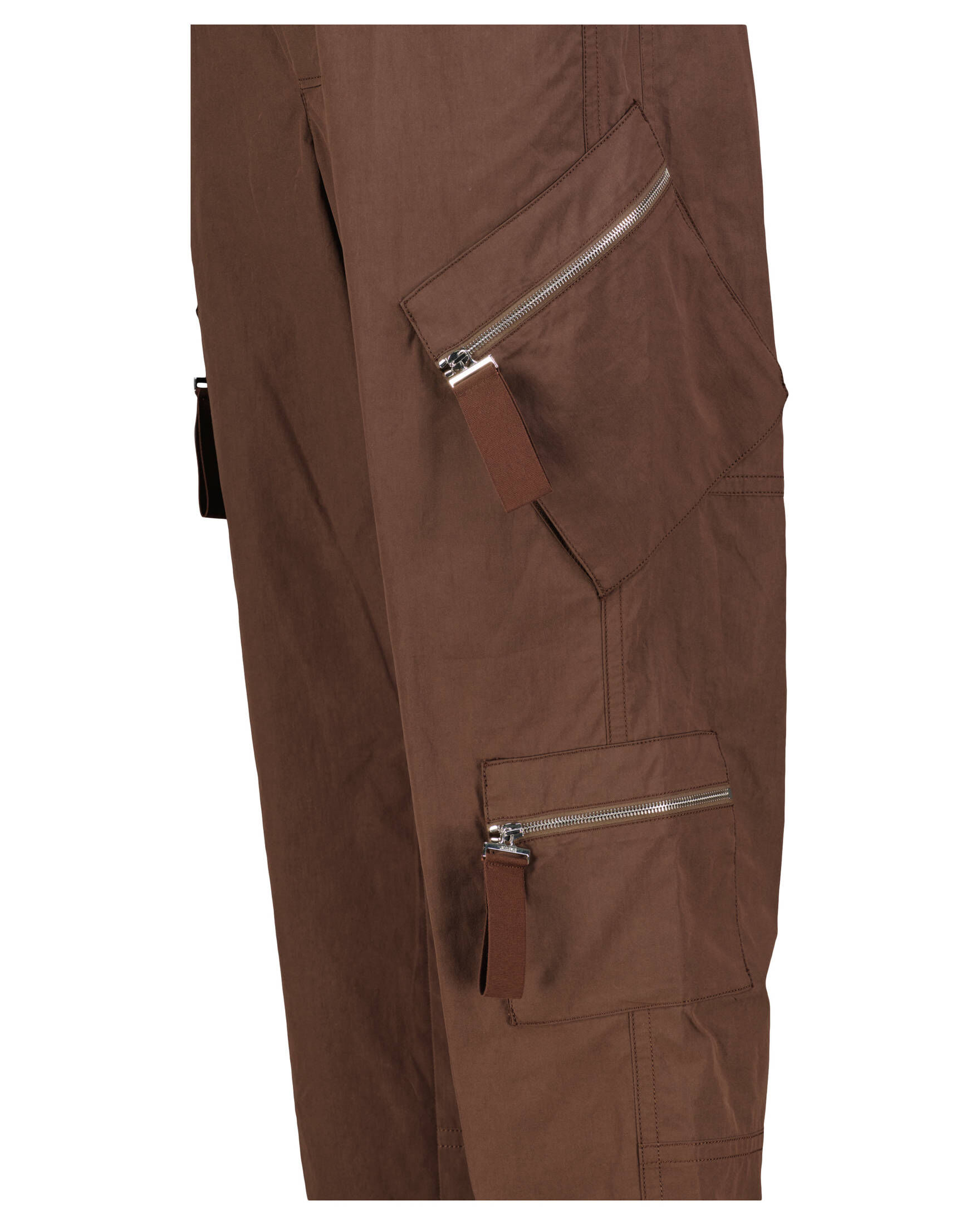 Timezone Pantaloni Cargo Uomo – Modello Benito, Marrone Duna, Vita Regolare, Tasca Con Patta, Lavabili In Lavatrice, Taglia W31/L36 - 3