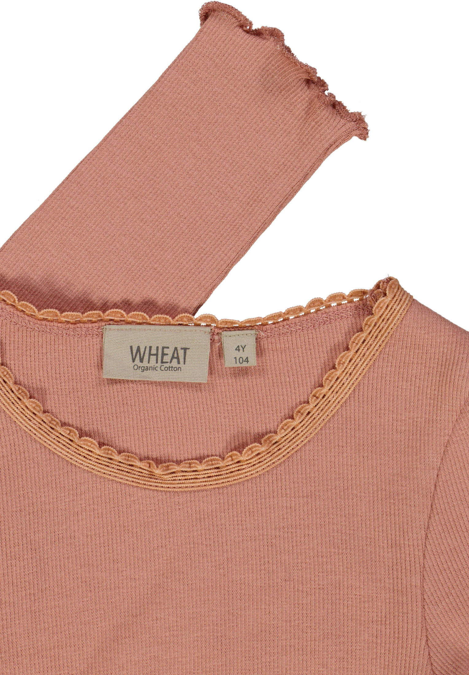 NAME IT Mädchen Langarmshirt Mit Kurzsinglet – Farbe Orchid Bloom, Größe EU 134-140 – Mit Weichem Gummiprint