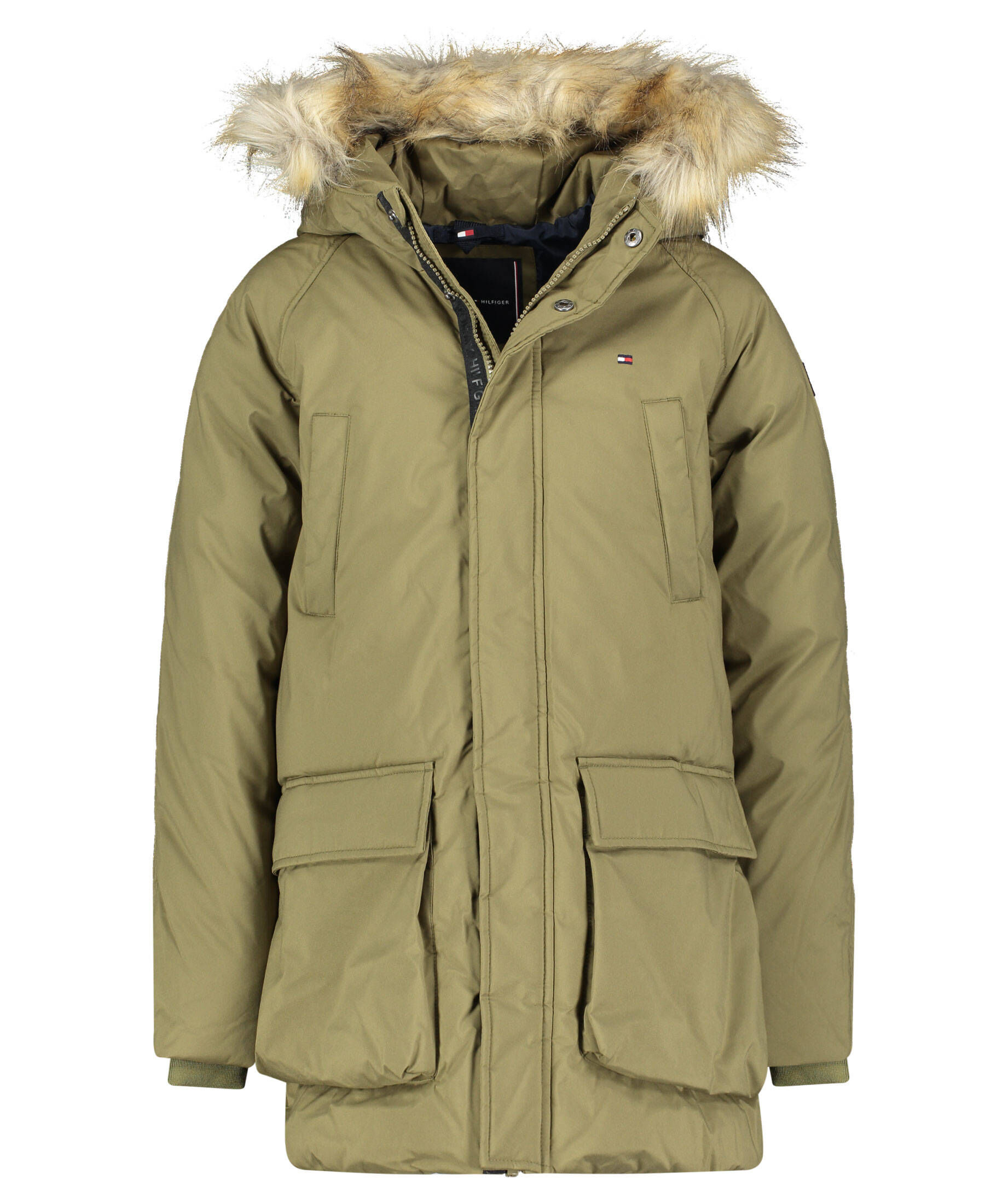 HUPPA DAVID Jungen Winterparka - Wasserdichte Jacke Mit 200g Isolierung & Kunstpelzkapuze