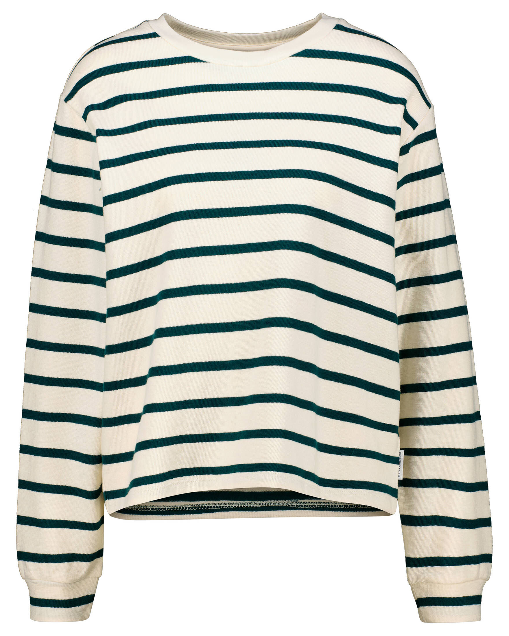 Teesho Damen Longshirt Langarm - Baumwolle Tunika Mit Seitenschlitzen