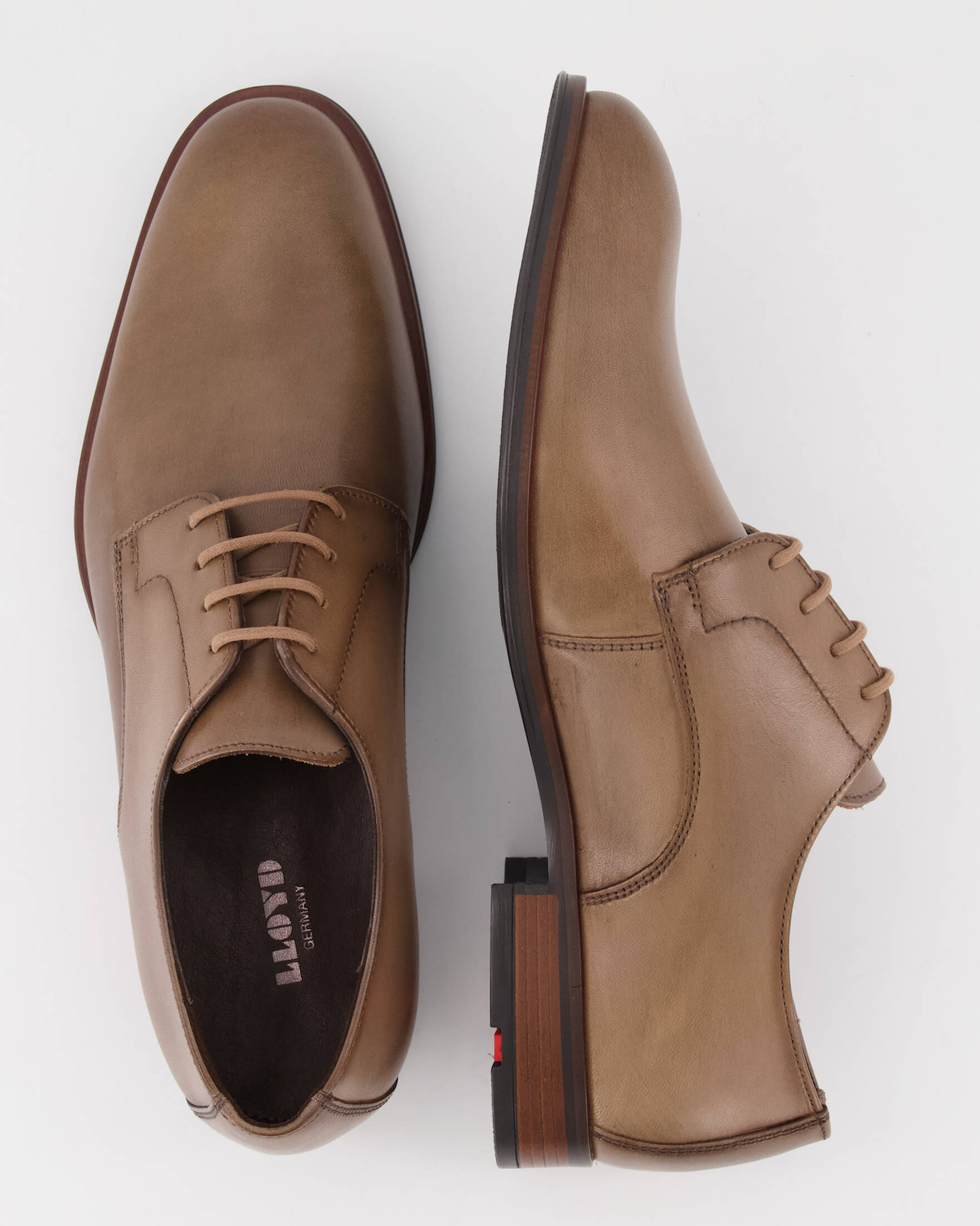 LLOYD Herren GABLE Derbyschuhe - Veloursleder Mit Wechselbarer Einlegesohle