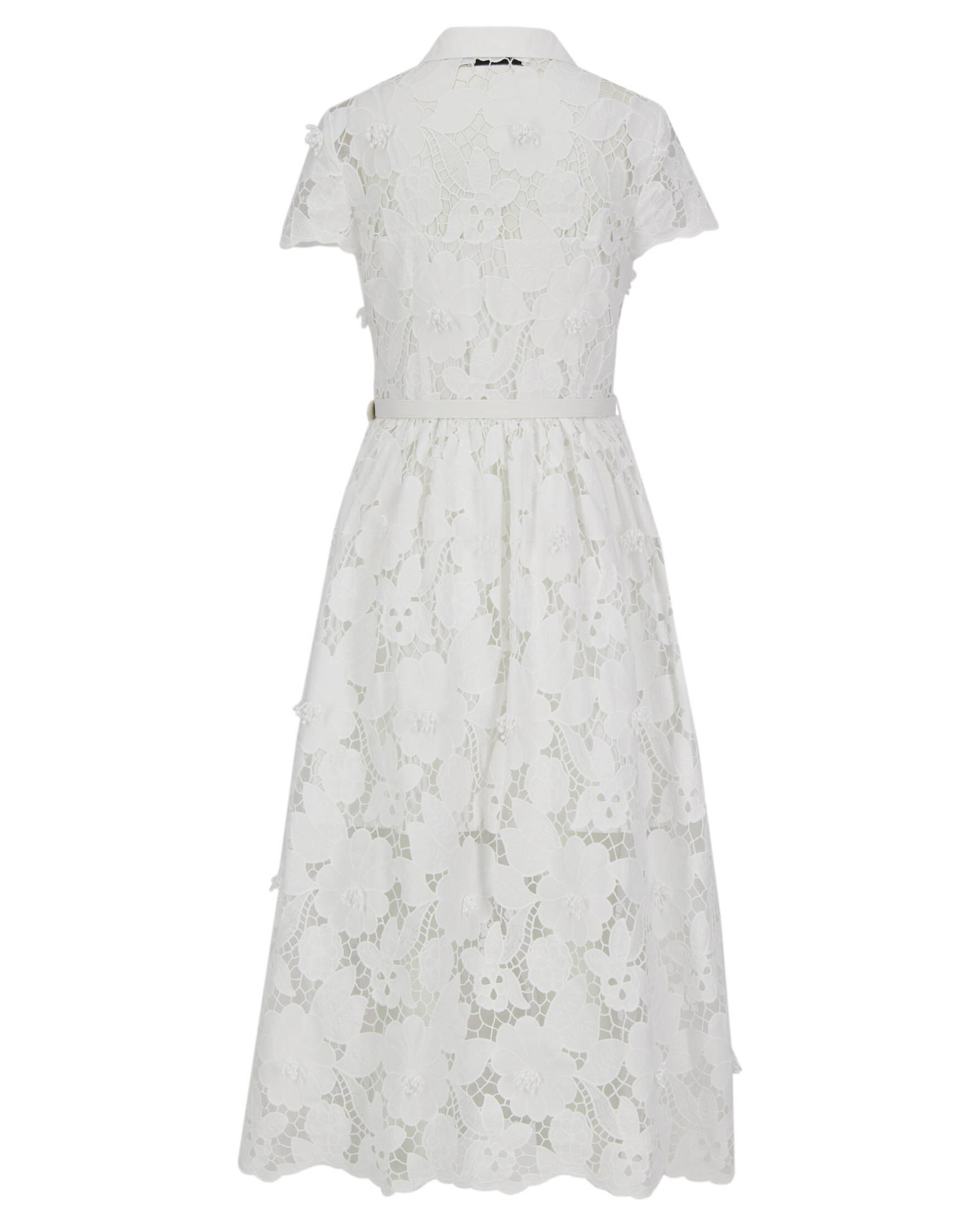 Kleid Für Damen Von Kasper – Ärmelloses A-Linien-Kleid Mit Herzausschnitt & Schärpe