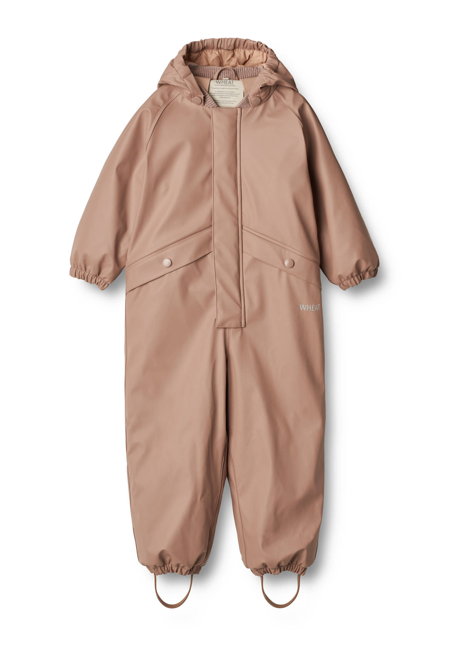 Thermo Regenanzug Aiko Dry Grey Houses | Dänische Kindermode