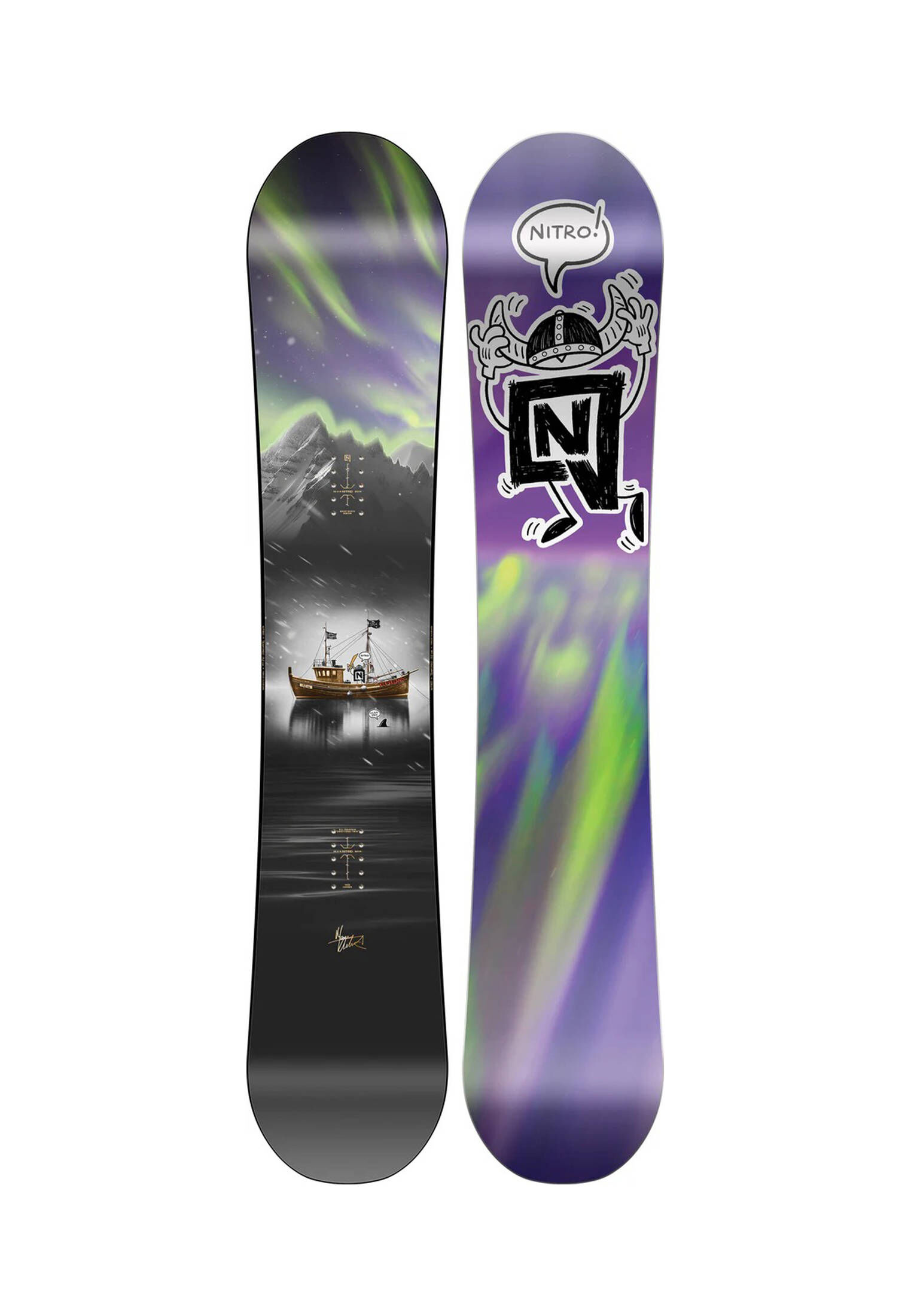 Nitro Snowboard TEAM PRO MK Wide mit Directional Twin Shape und