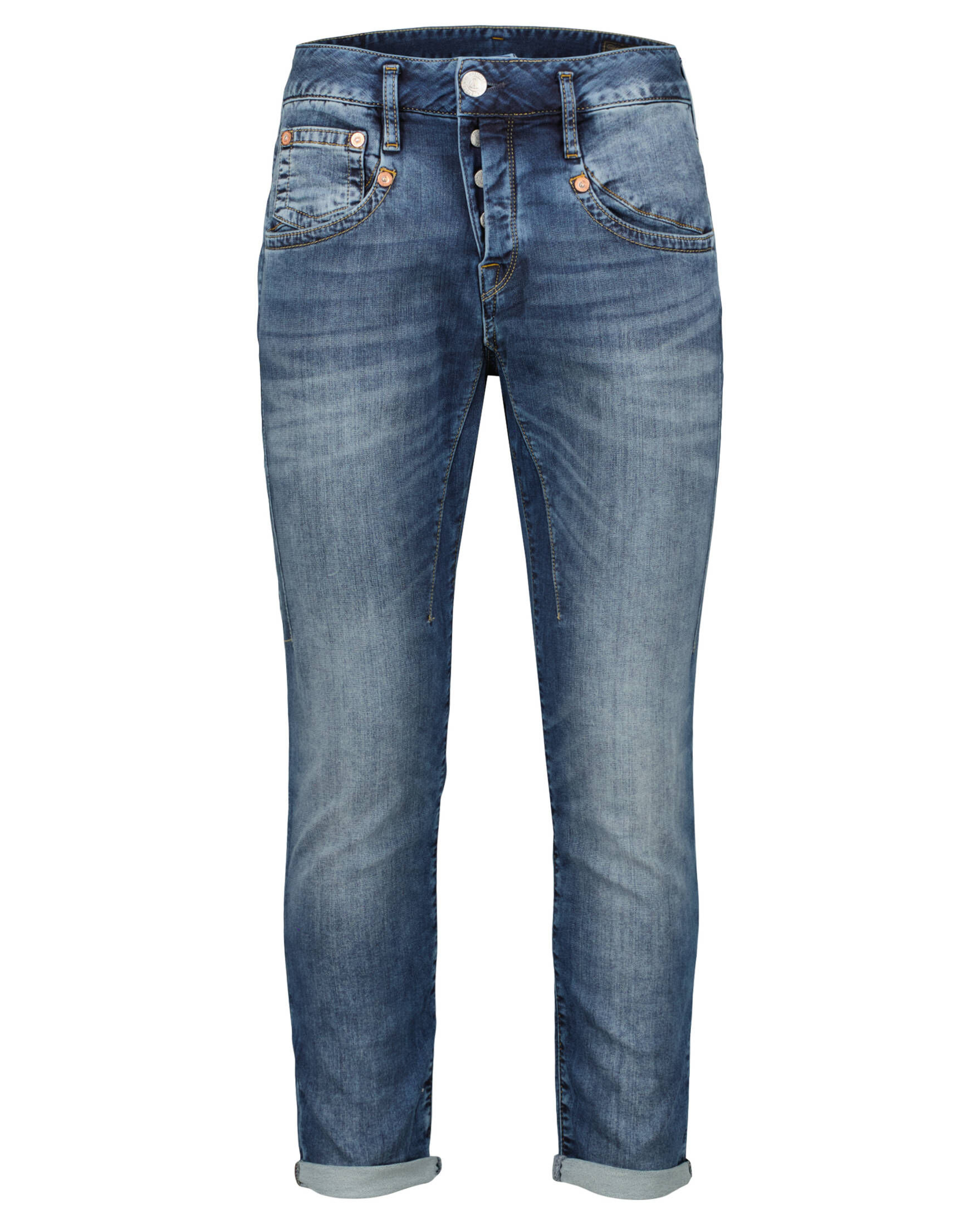 Herrlicher Damen Jeans SHYRA cropped in blau kaufen