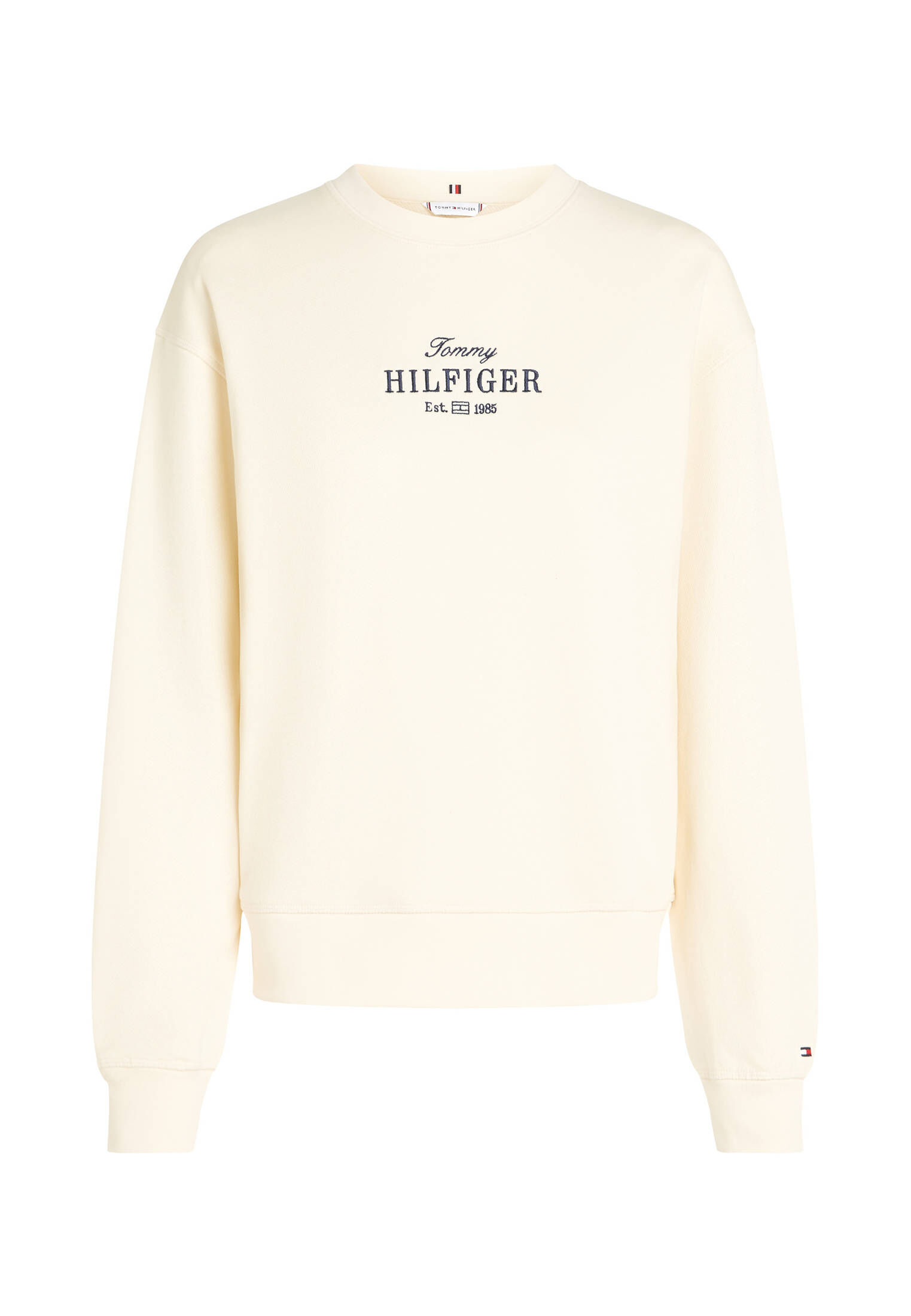 Strickpullover Pullover Hilfiger Damen Sweatshirt Hilfiger Damen