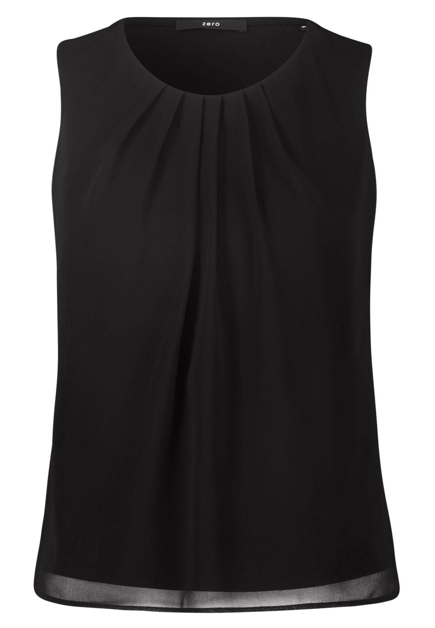 Chiffon Blusentop mit Print