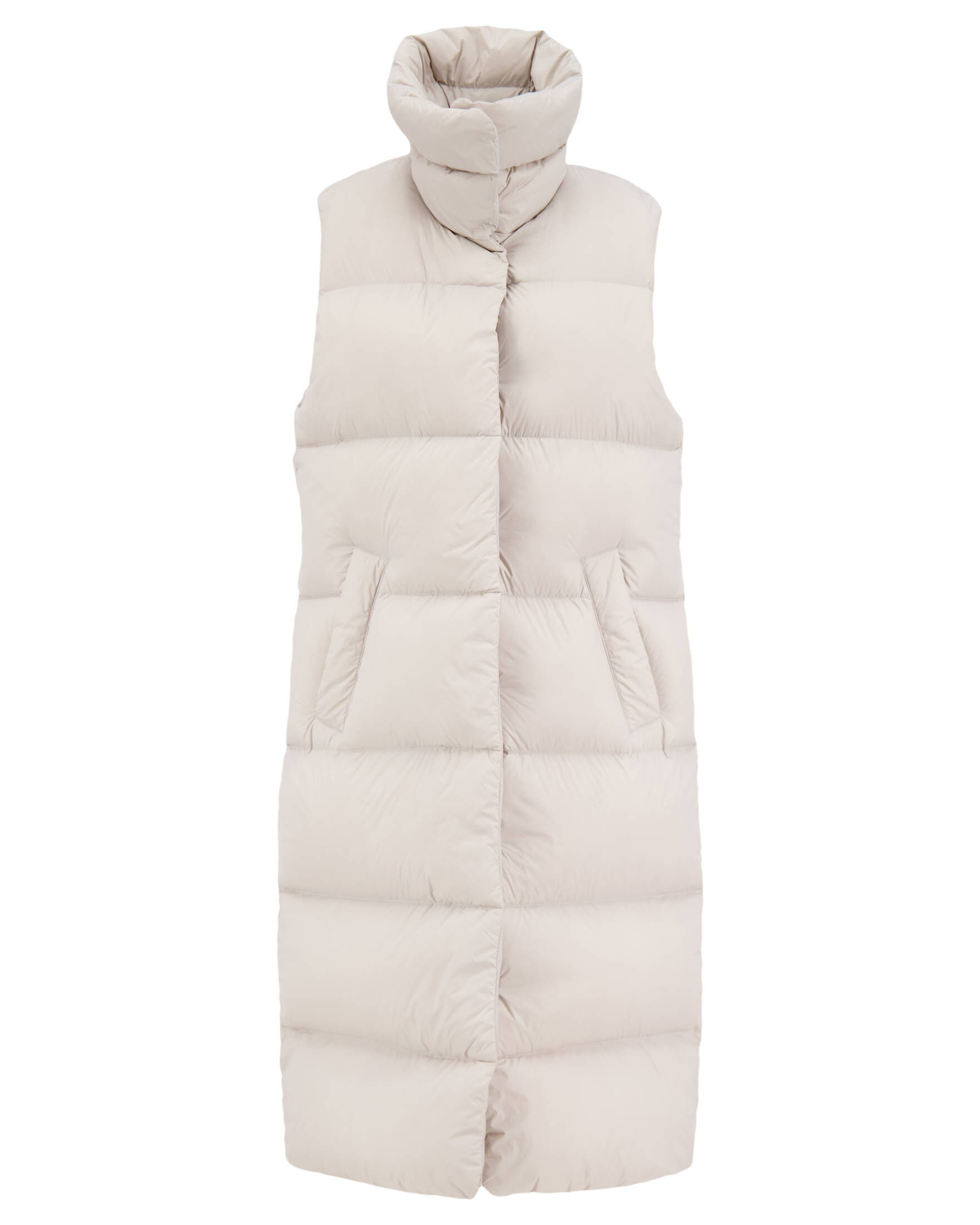 weiße weste damen lang