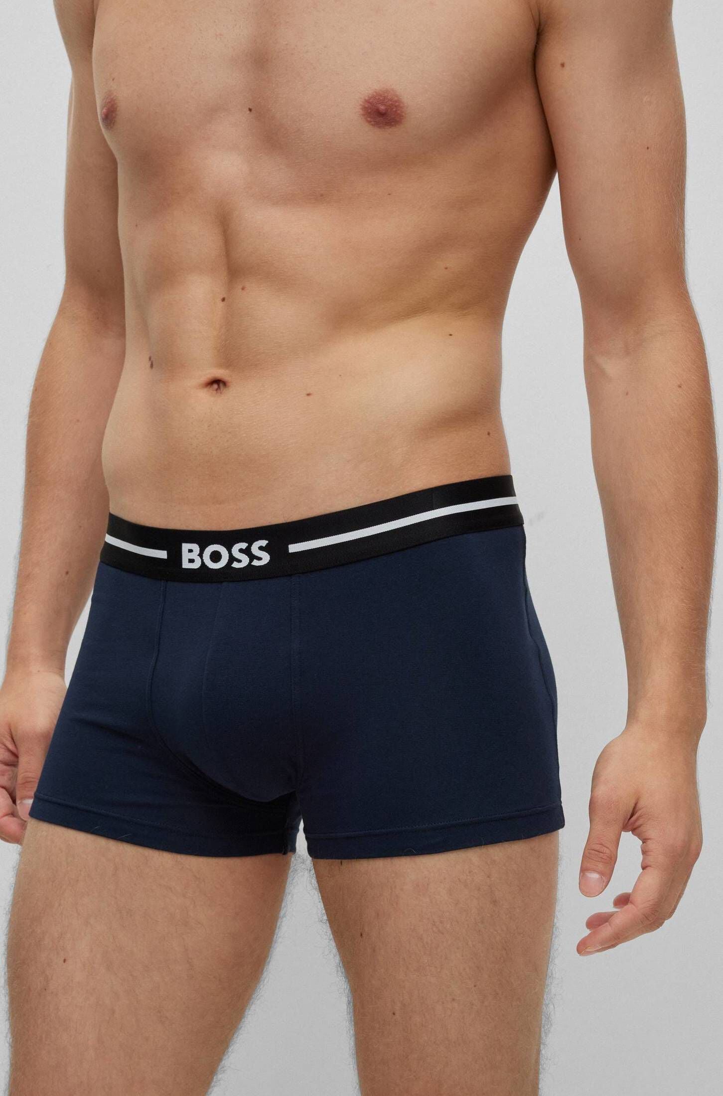 Hanes Herren-Boxershorts Aus Bambusviskose – 3er Pack, Ultraweich & Atmungsaktiv