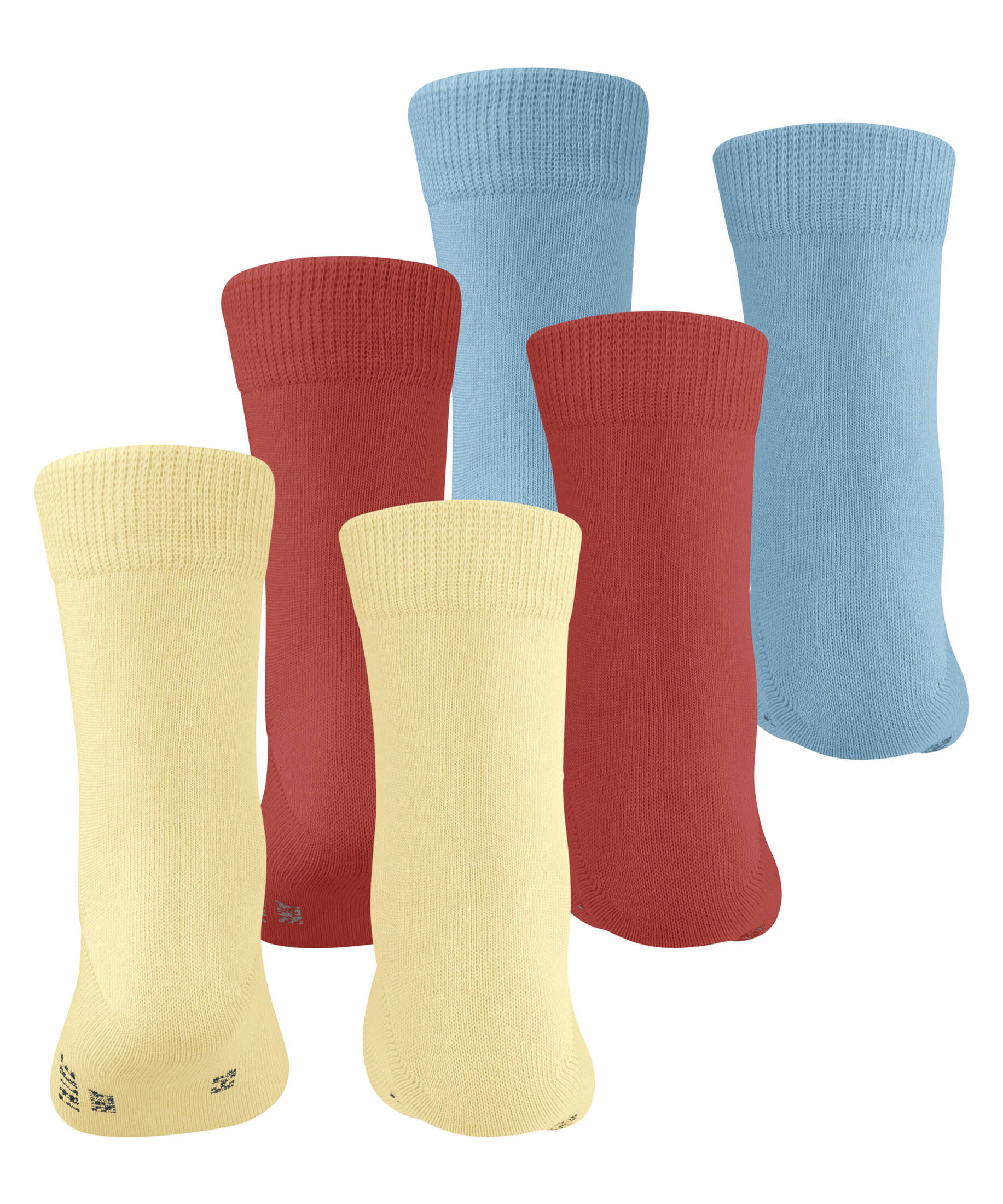FALKE Uniseks-kind Panty Multidot K Ti katoen dun gedessineerd 1 paar, Blauw Marine 6120, 98-104