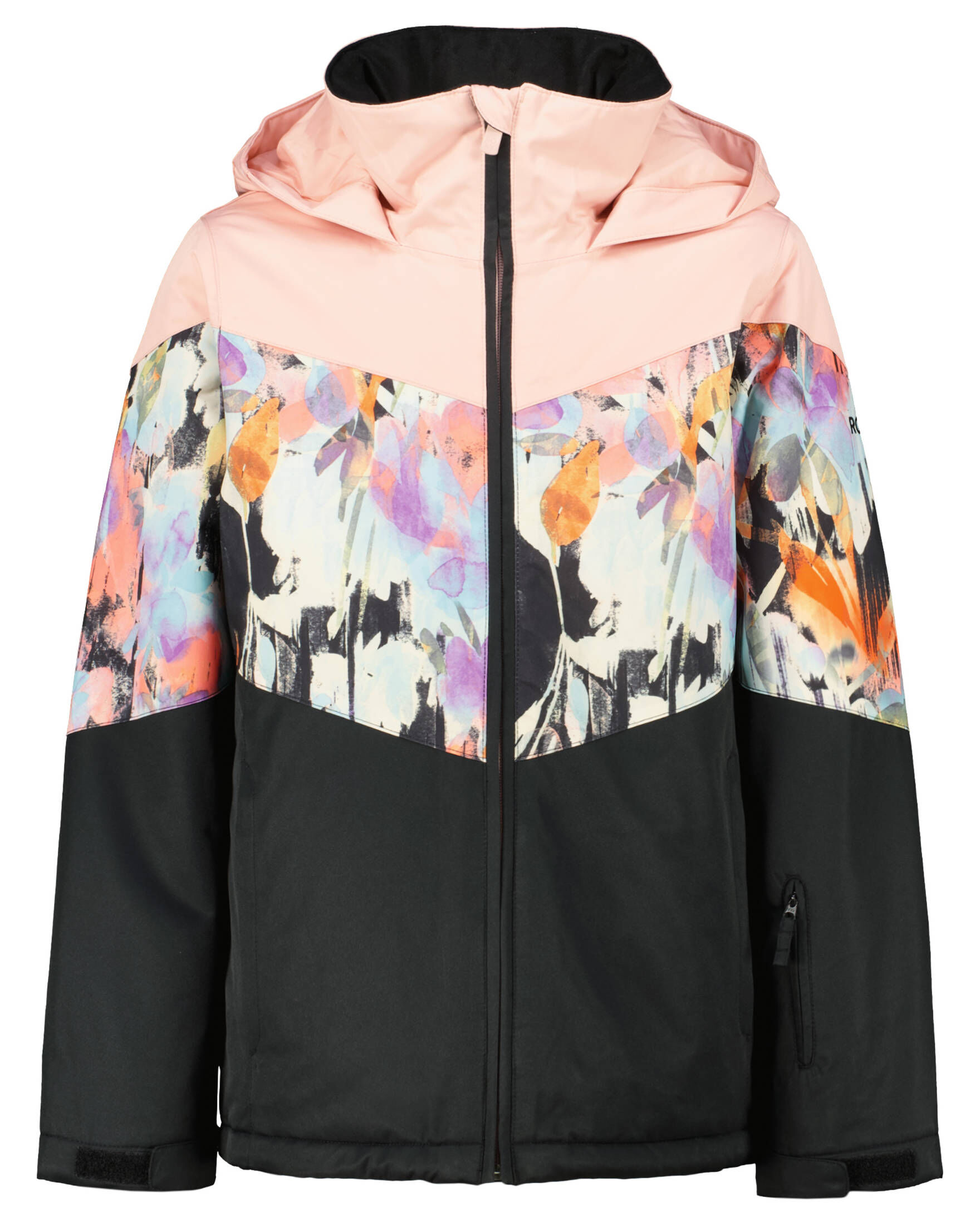 Roxy Girls' Pie Girl Jk Jacket, SEA PINE MYSTERY FOG