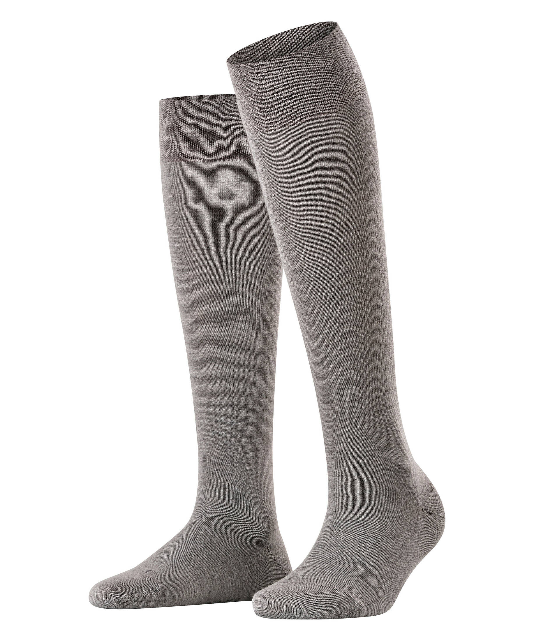 FALKE Sensitive London herensokken, grijs (light greymel