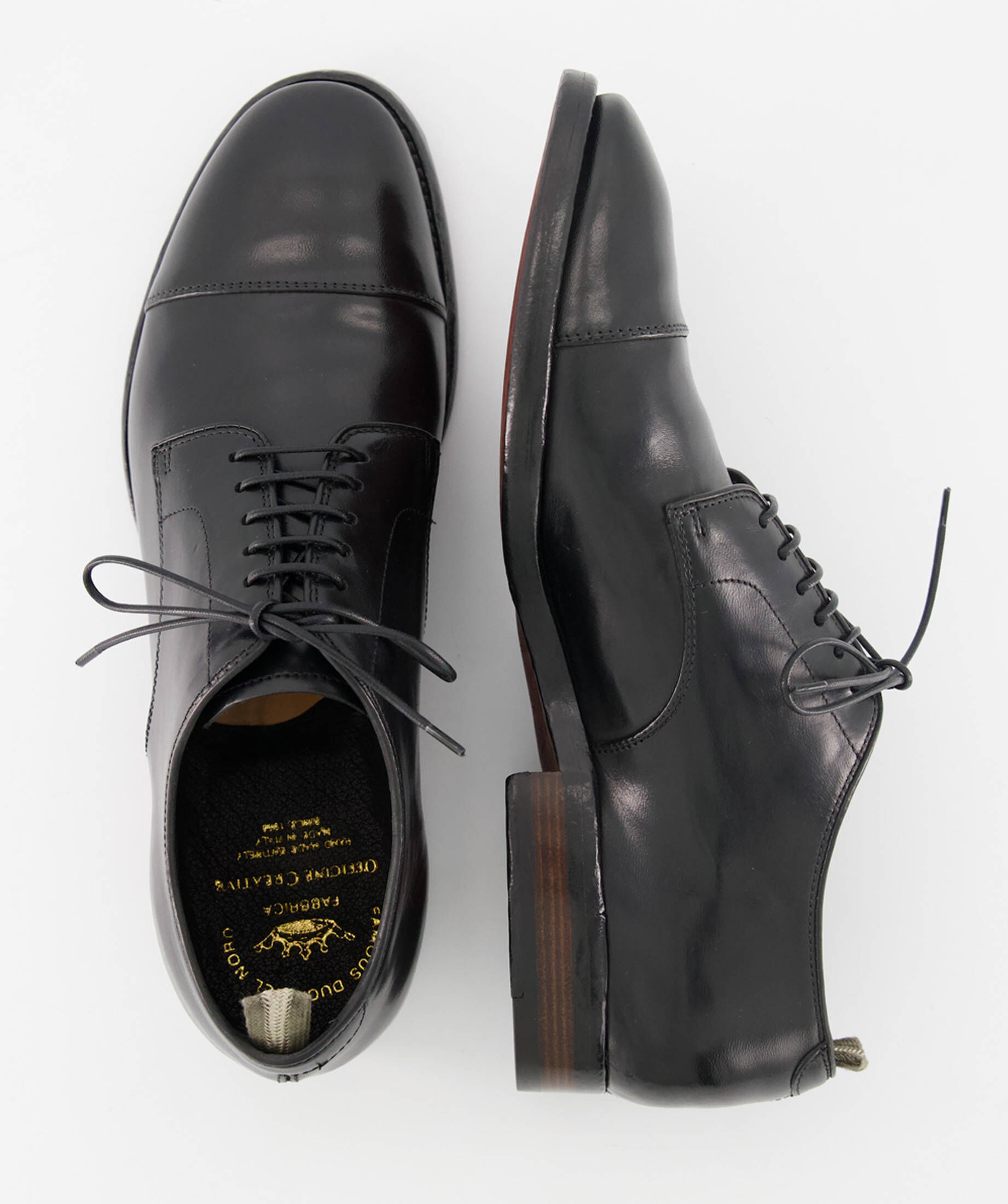 Herren Schuhe Schnürschuhe Derby Schuhe Officine Creative Providence Halbschuhe in Schwarz für Herren 