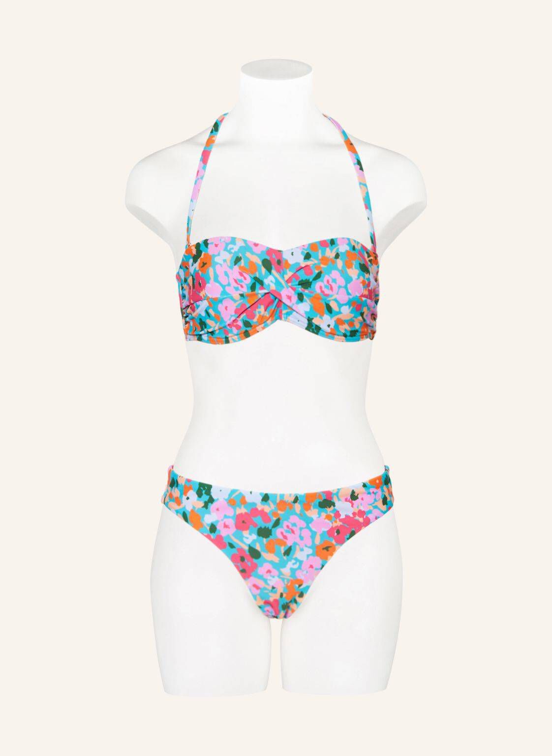 Damen Stilvolle Badebekleidung Bademode Set, Dame 2 Stück Tropische