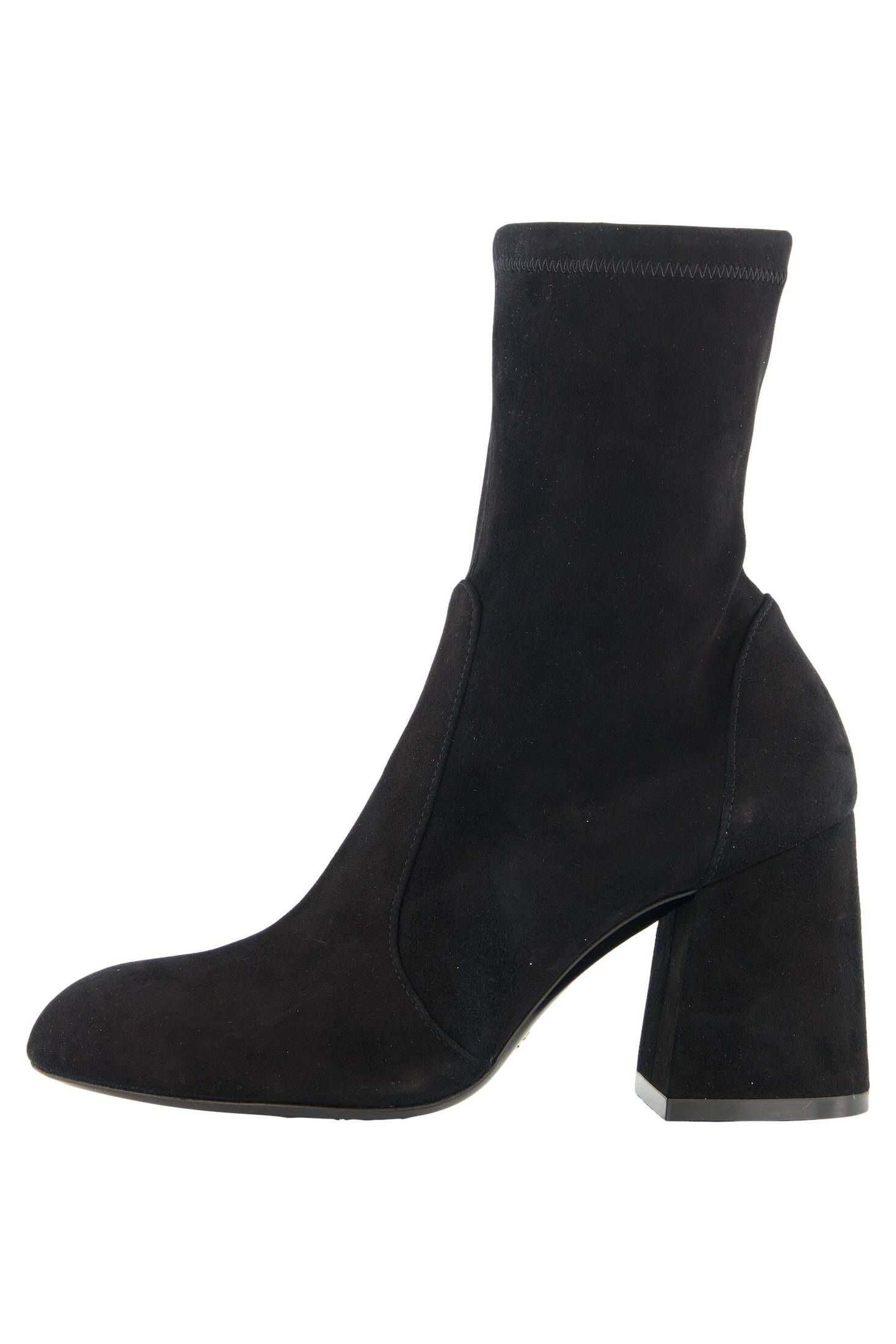 Stuart Weitzman| Damen Stiefeletten FLAREBLOCK 85 STRETCH BOOTIE