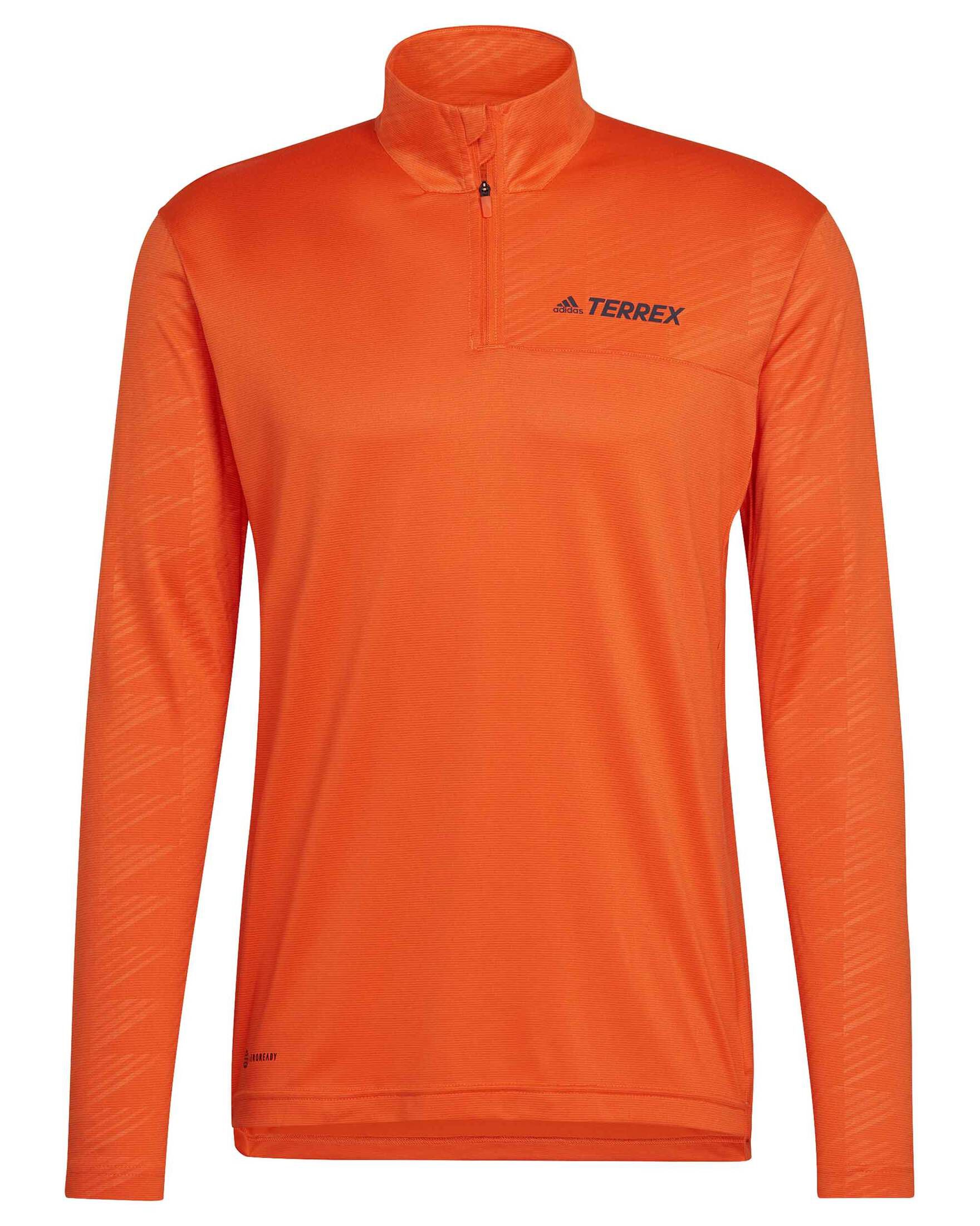 Herren Sportshirt MULTI HALFZIP Langarm