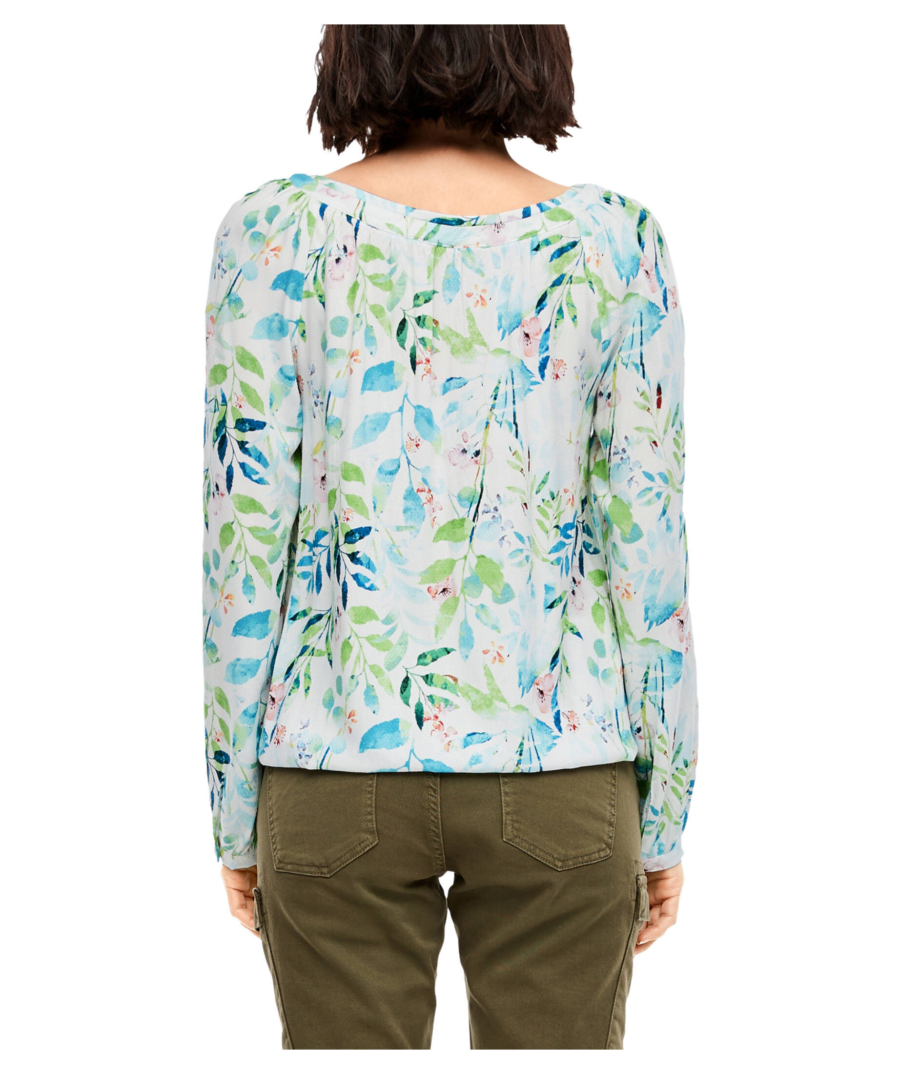 S.Oliver Damen Bluse Langarm – Klassisches Modell, Vielseitig Kombinierbar Für Business & Freizeit