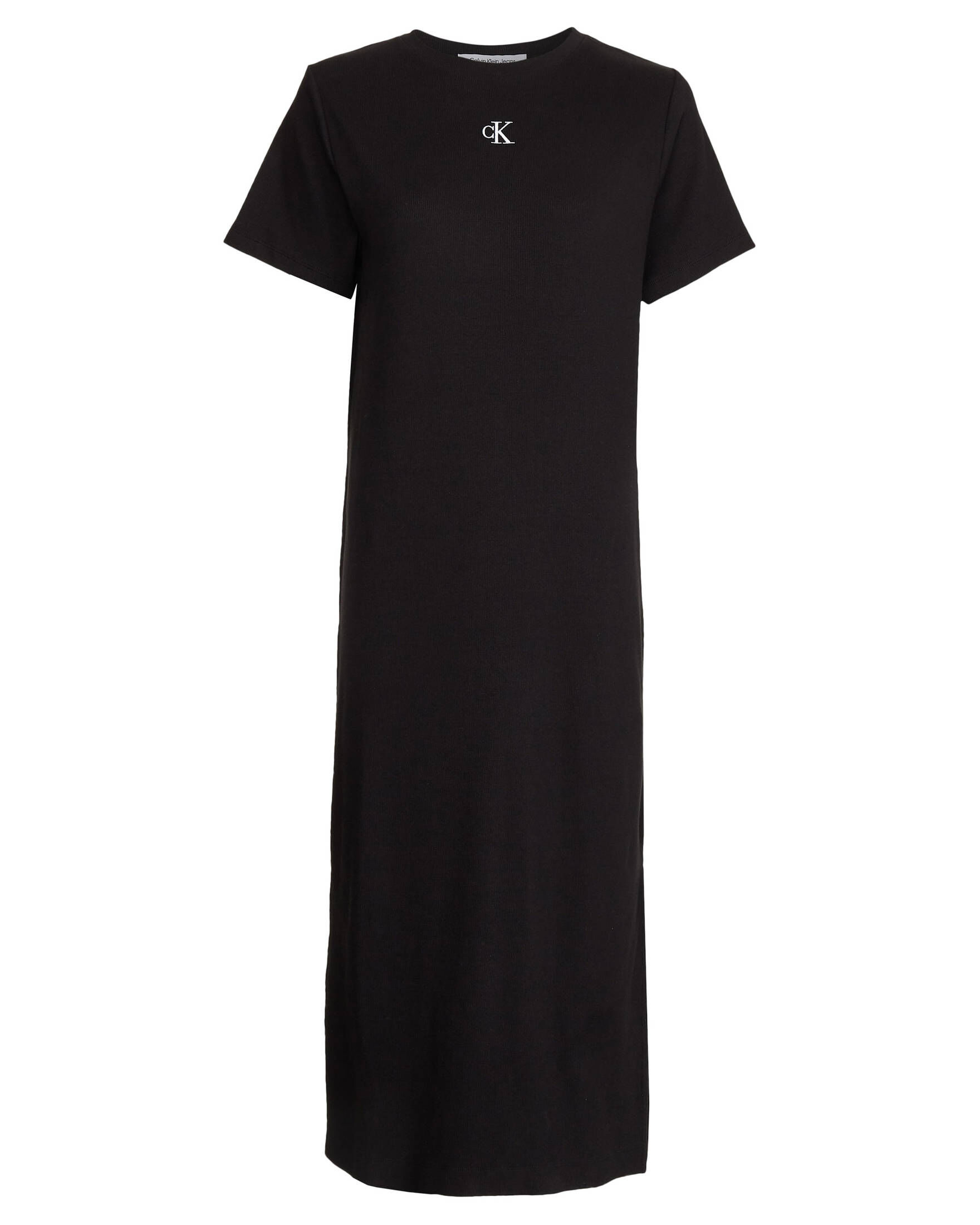 CALVIN KLEIN JEANS Damen Kleid CK RIB LONG T-SHIRT DRESS kaufen | engelhorn