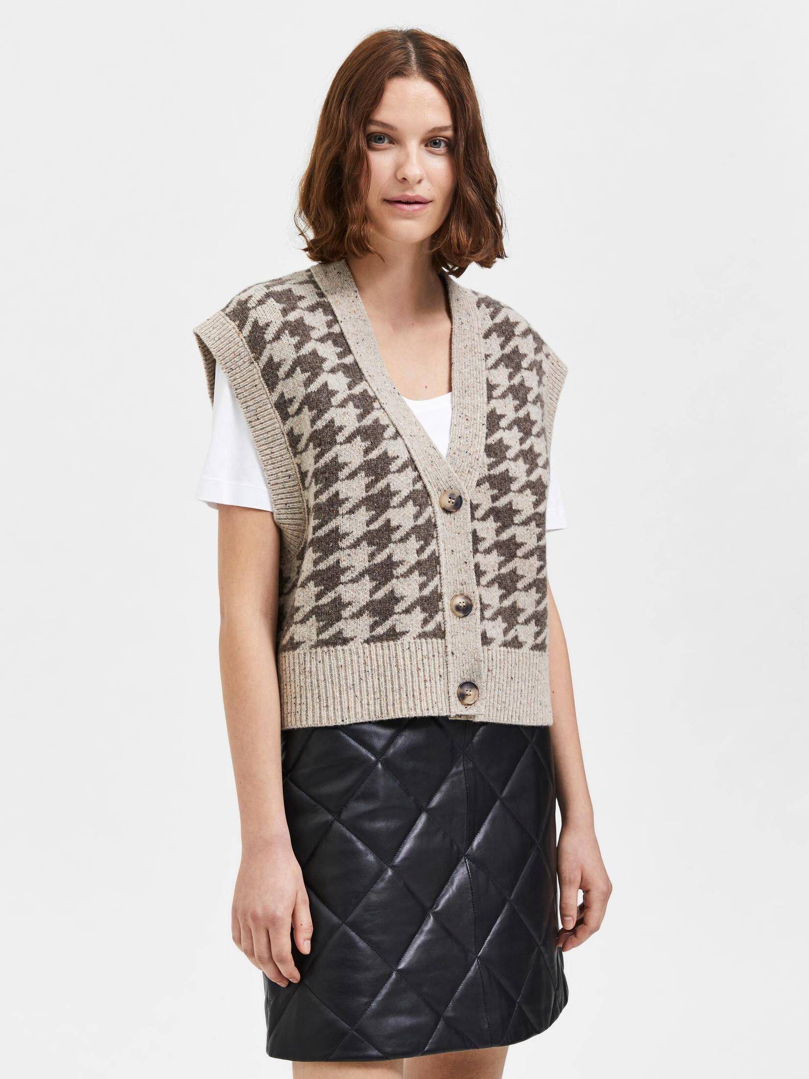 GRACE KARIN Damen V-Ausschnitt Pullunder – Gestrickt, ärmellos & Sommerleicht