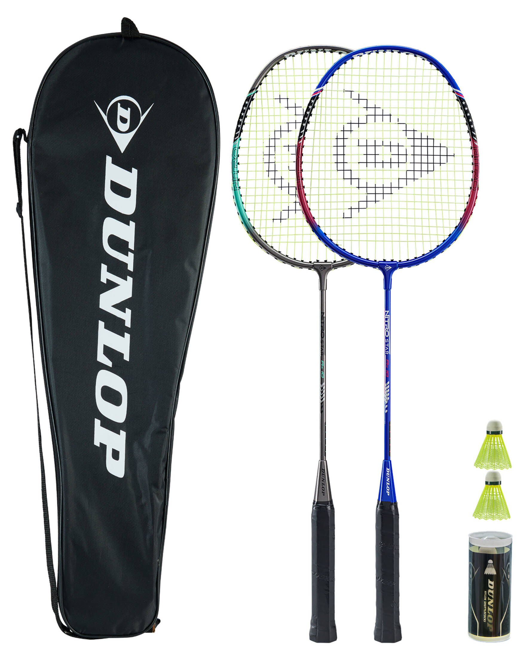 Dunlop BadmintonSet NITROSTAR AX 10 2 Spieler Set kaufen engelhorn