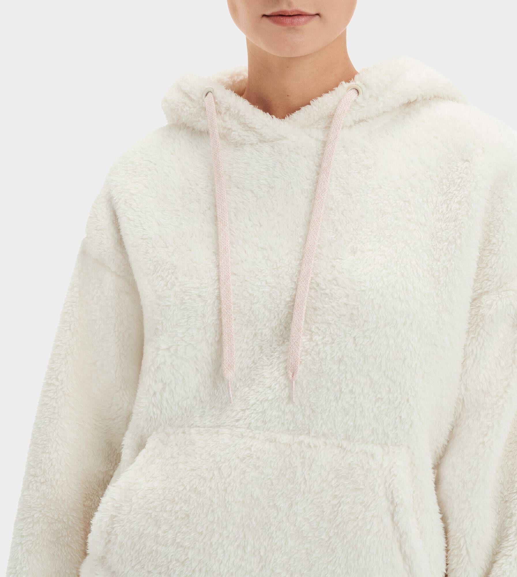 sherpa hoodie fleece