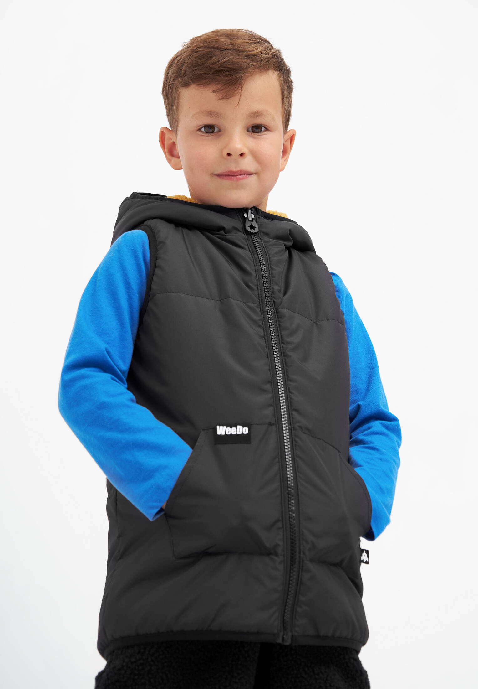 Kinder Fleeceweste Mit Stehkragen - Warme ärmellose Jacke Für Herbst & Winter