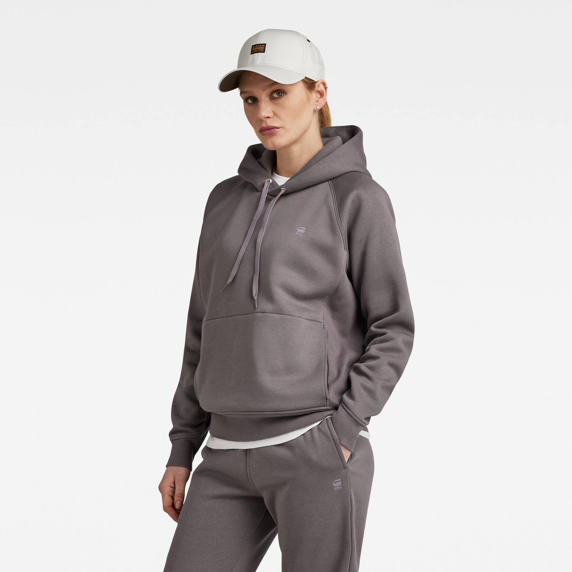 G-STAR Premium Core 2.0 Hooded Ladies Sweat, Black (Dk G-STAR Premium Core 2.0 Hooded Ladies Sweat, Black (Dk