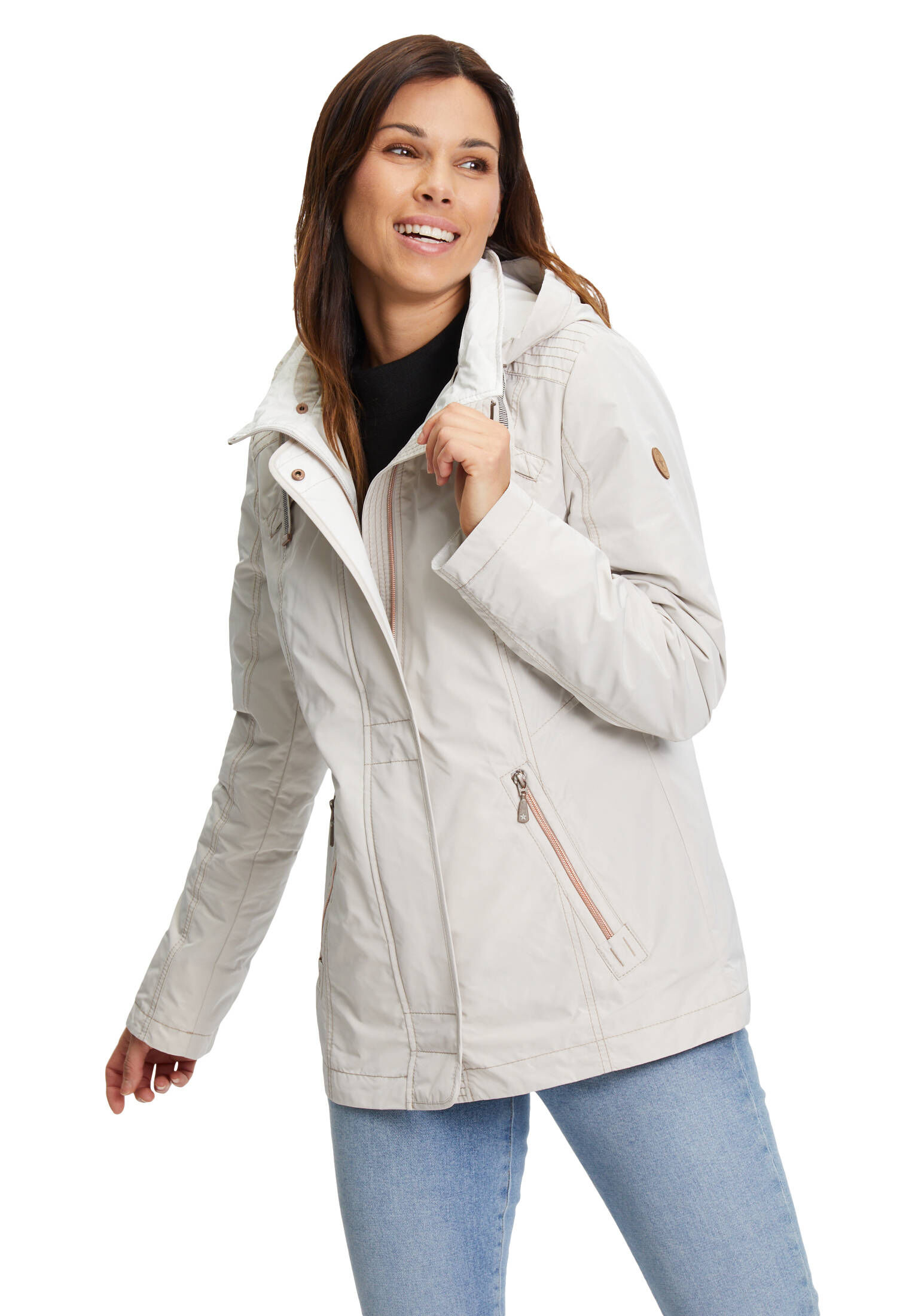 gil bret damen daunenjacke mit kapuze