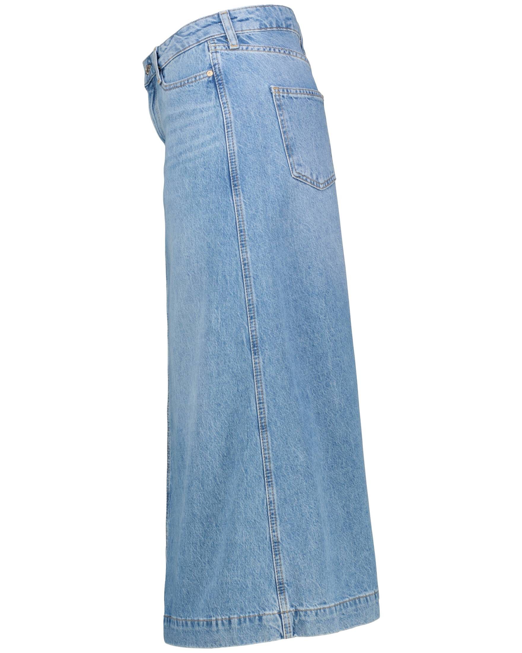 Wunderschne Maxi Jeansrock Damen Ebenbild