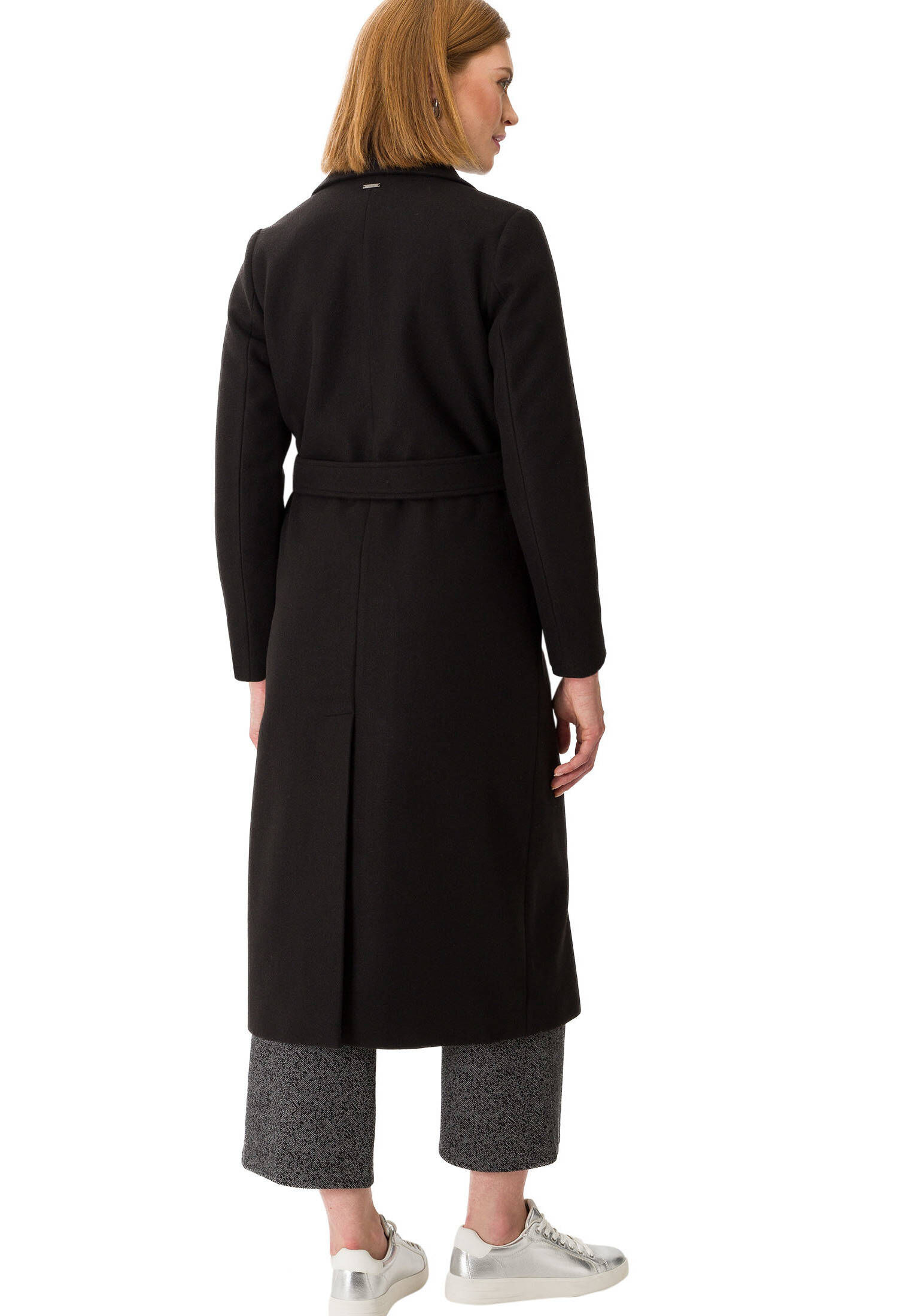 QS Damen Mantel Mit Bindegürtel – Bequem & Lässig Für Jeden Tag