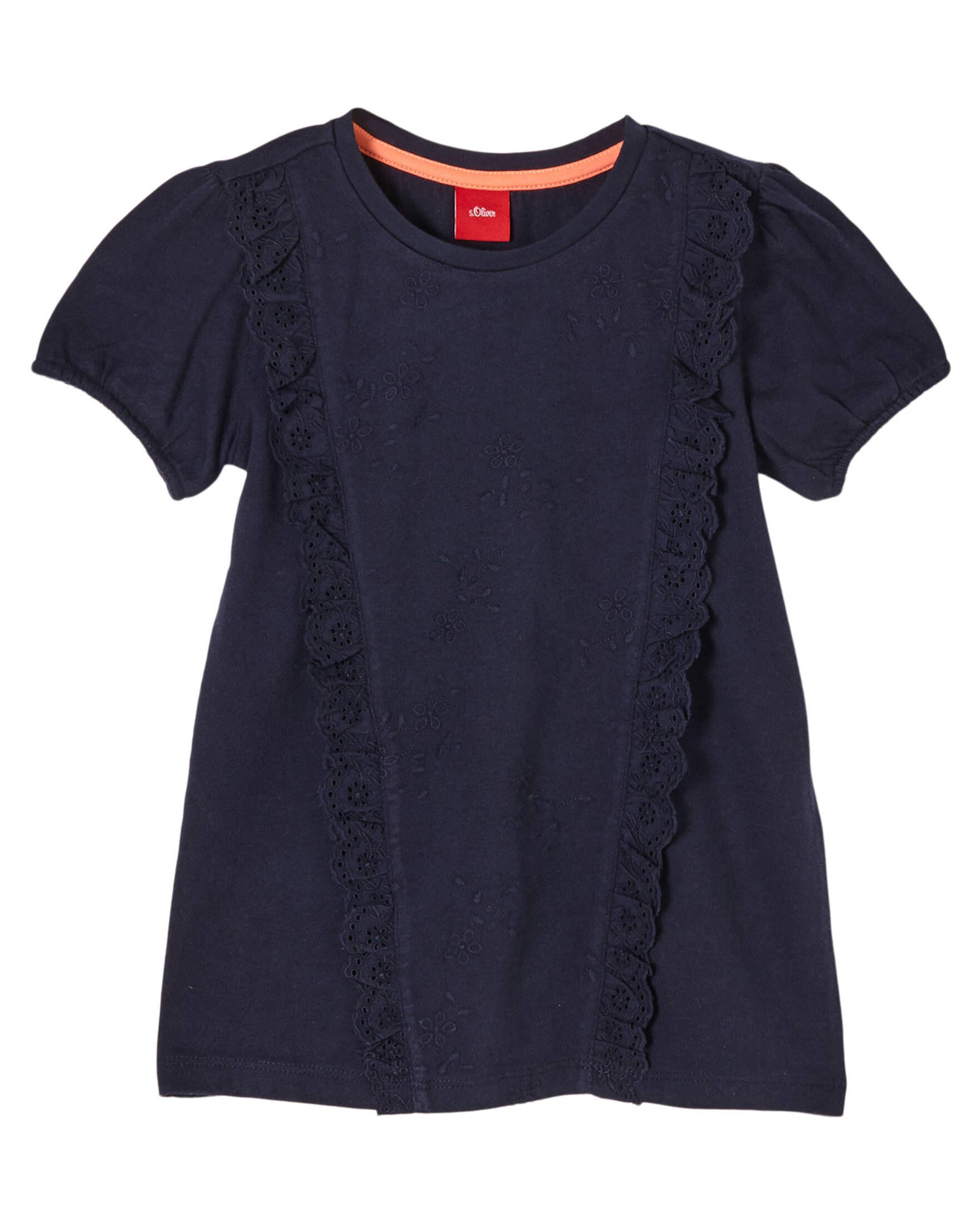 S.Oliver Mädchen T-Shirt Mit Pailletten – Stylisches Basic Mit Nachhaltigkeitsplus