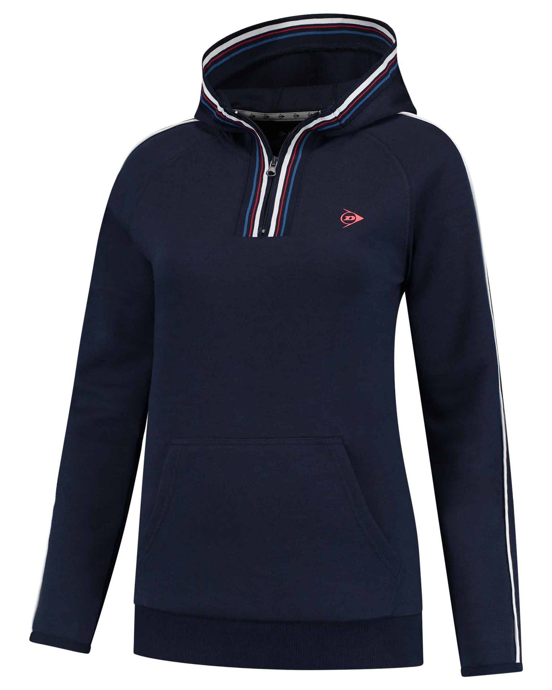 Sweat-shirt Dunlop Essential - Col Rond Gris - Unisexe - Tennis Et Décontracté - Logo Monte Carlo