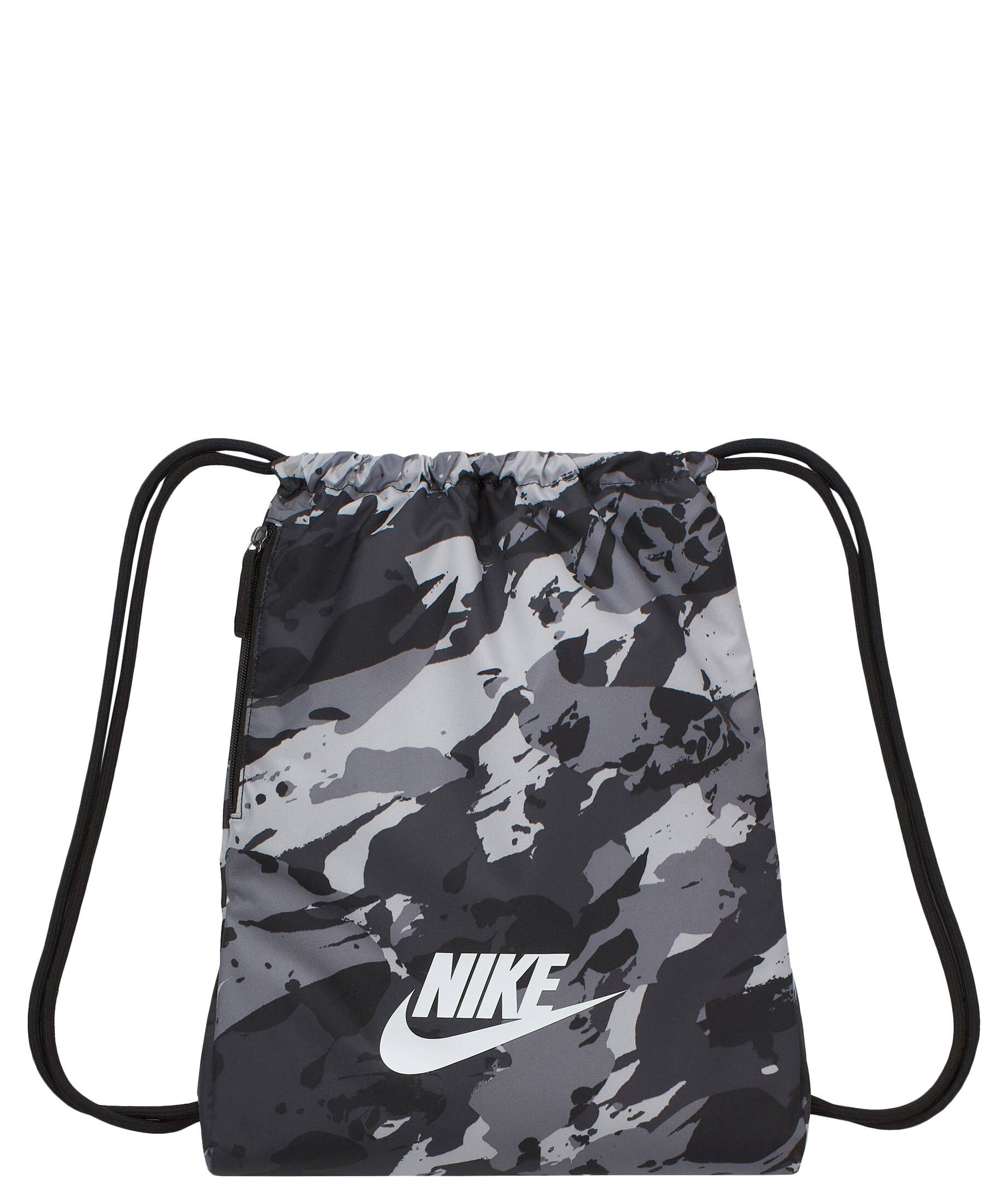 Sportbeutel Gymsack Aus Baumwolle – Graphitegrau, Mit Kordelzug, Einfacher Turnbeutel