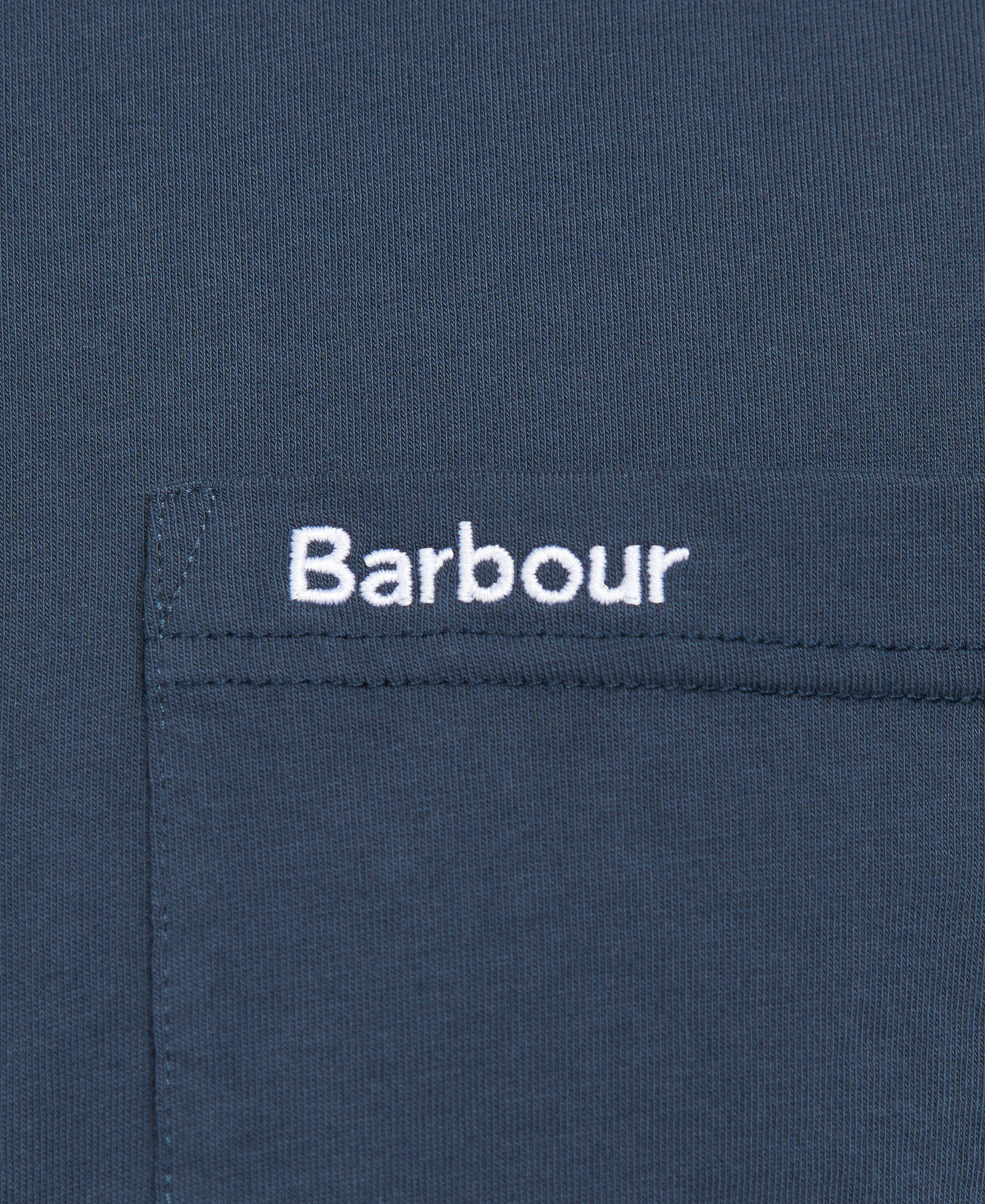 Barbour Herren TShirt LANGDON Tailored Fit in Blau kaufen engelhorn