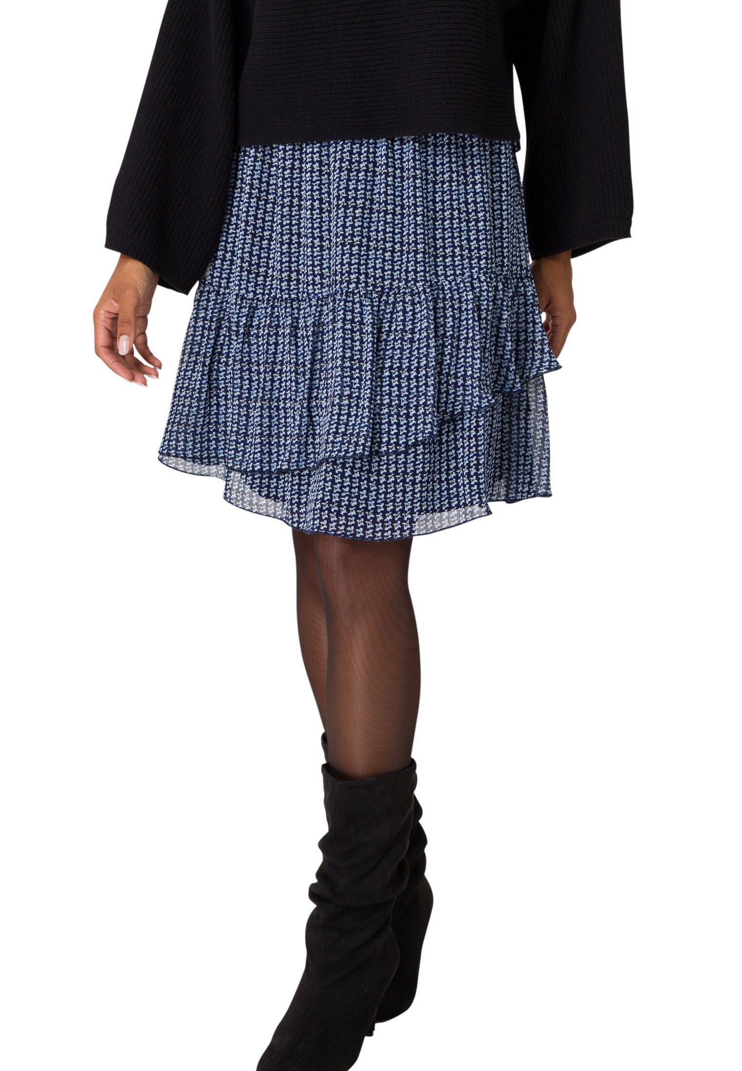 Zero Damen Maxikleid Mit Volants Kaufen Produktbild-Vorschau 7