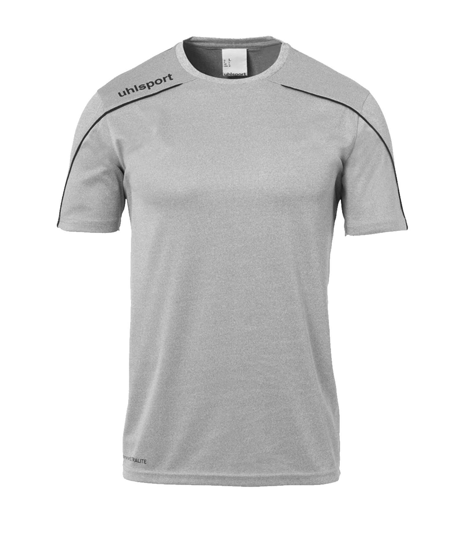 Uhlsport Liga 2.0 Maglia Da Calcio A Maniche Corte - Unisex Adulto - 100% Poliestere - Colletto A V E Stampa Asimmetrica - 3